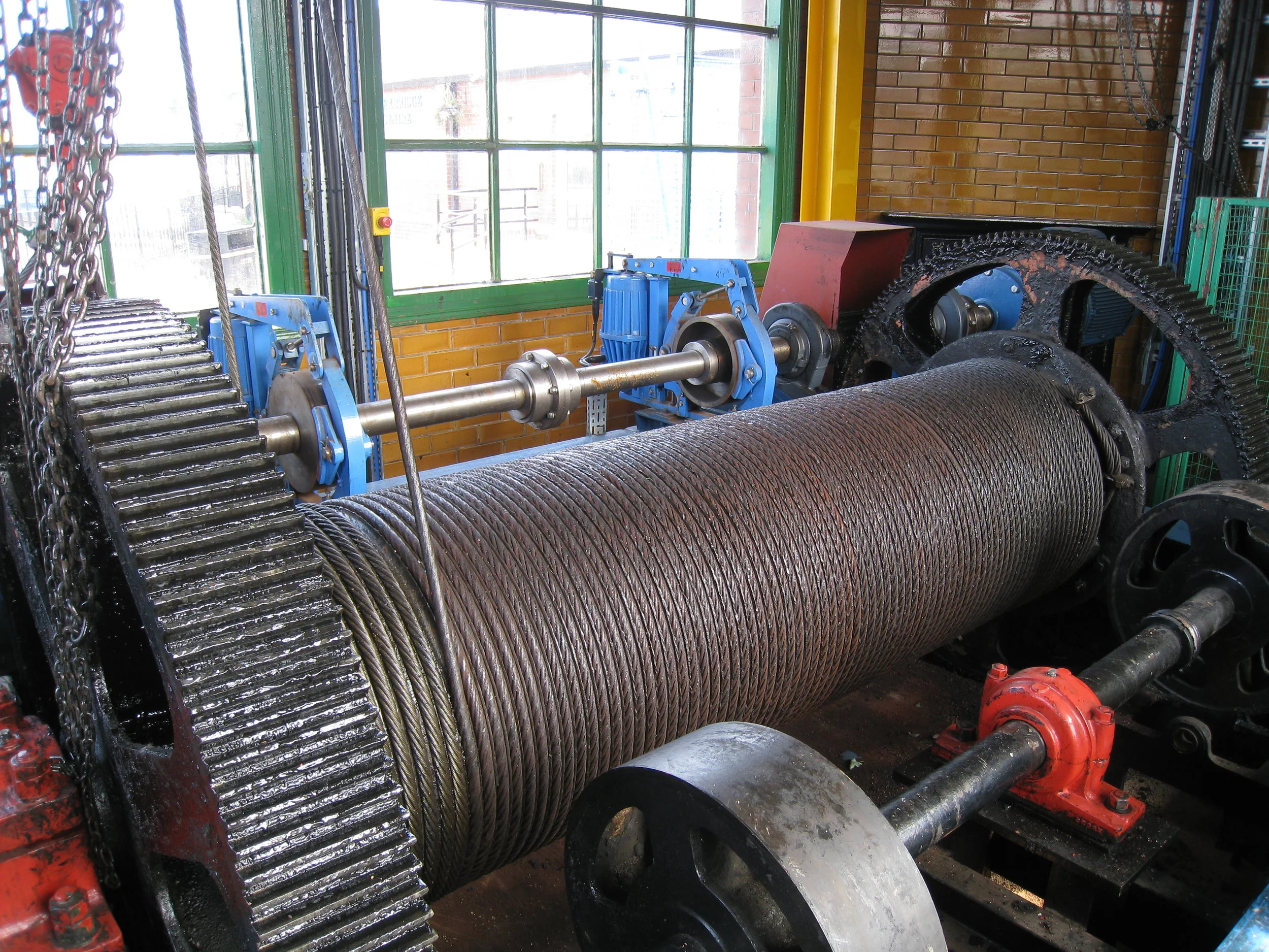  Middlesbrough--Transporter Bridge engine room 