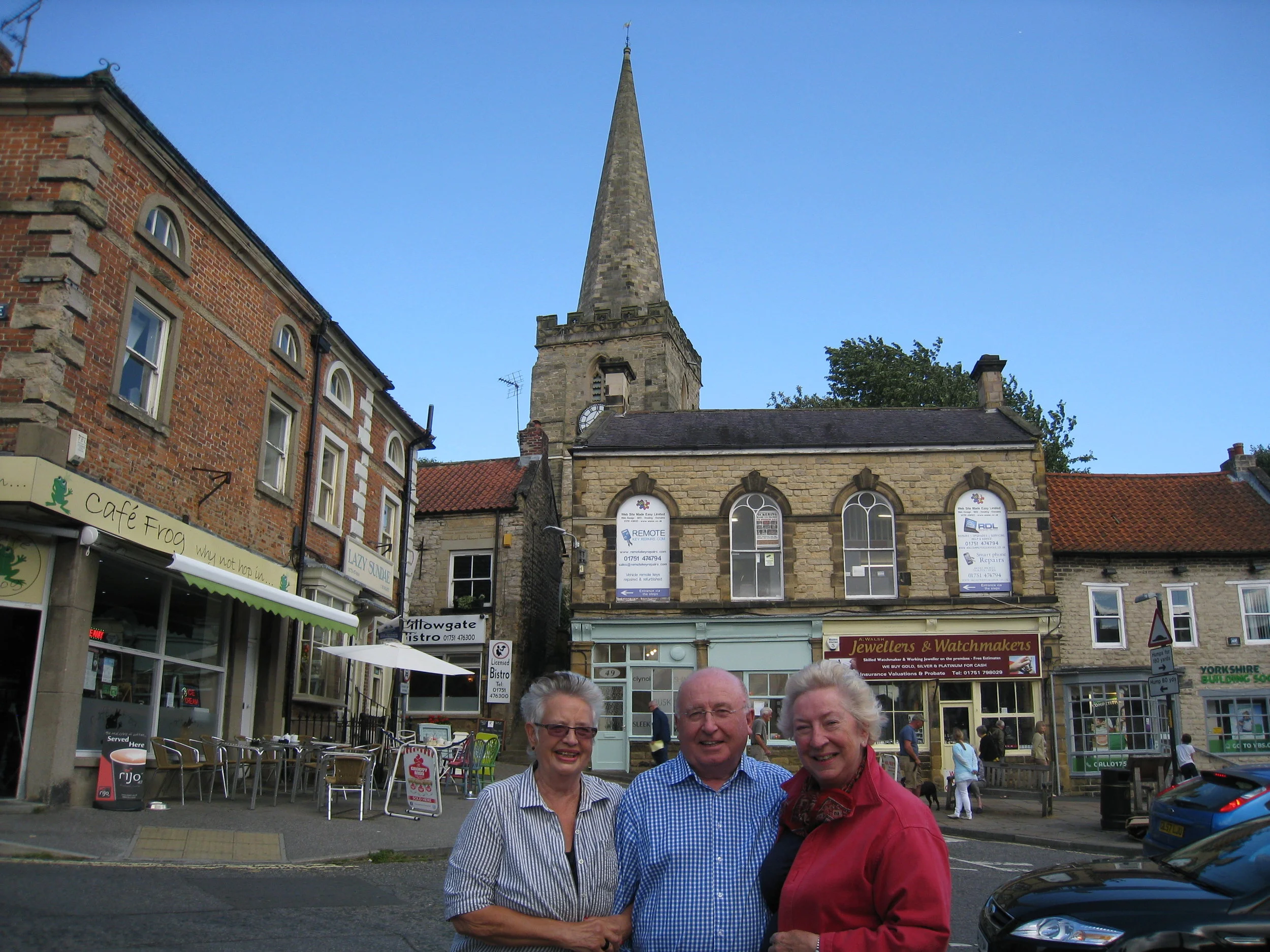  Pickering High Street--Maggie Hall, Graham and Peta 