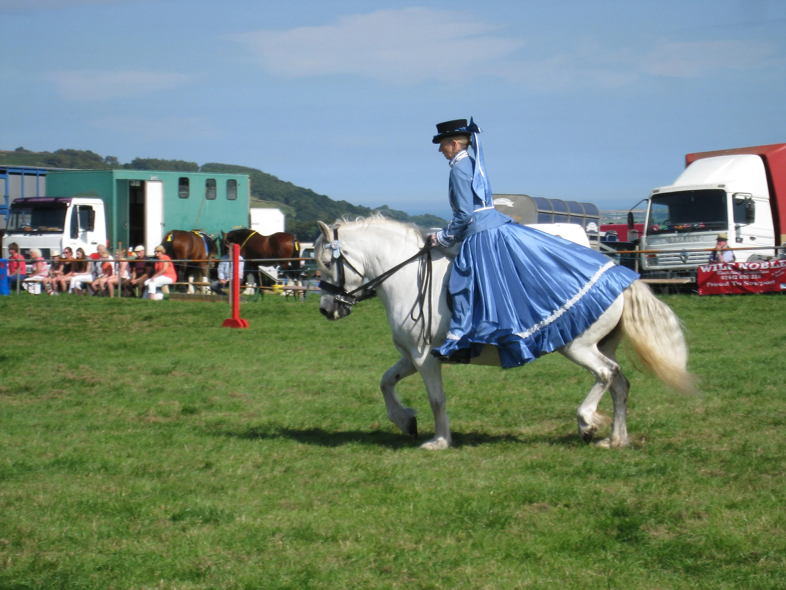  Egton--Ag. Show--Fancy Dress equestrians 