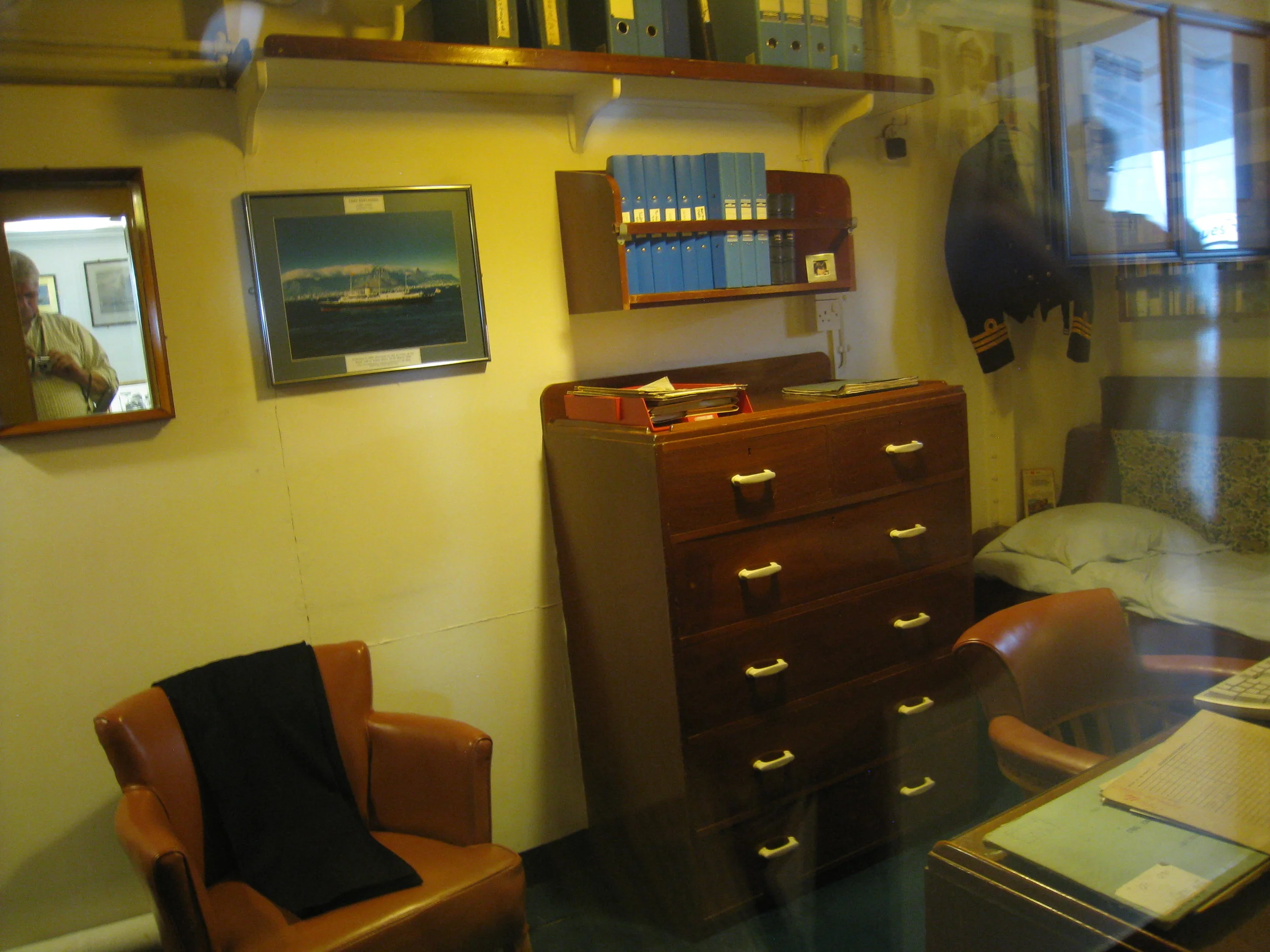  Leith--The Royal Yacht Britannia--Captains Room 