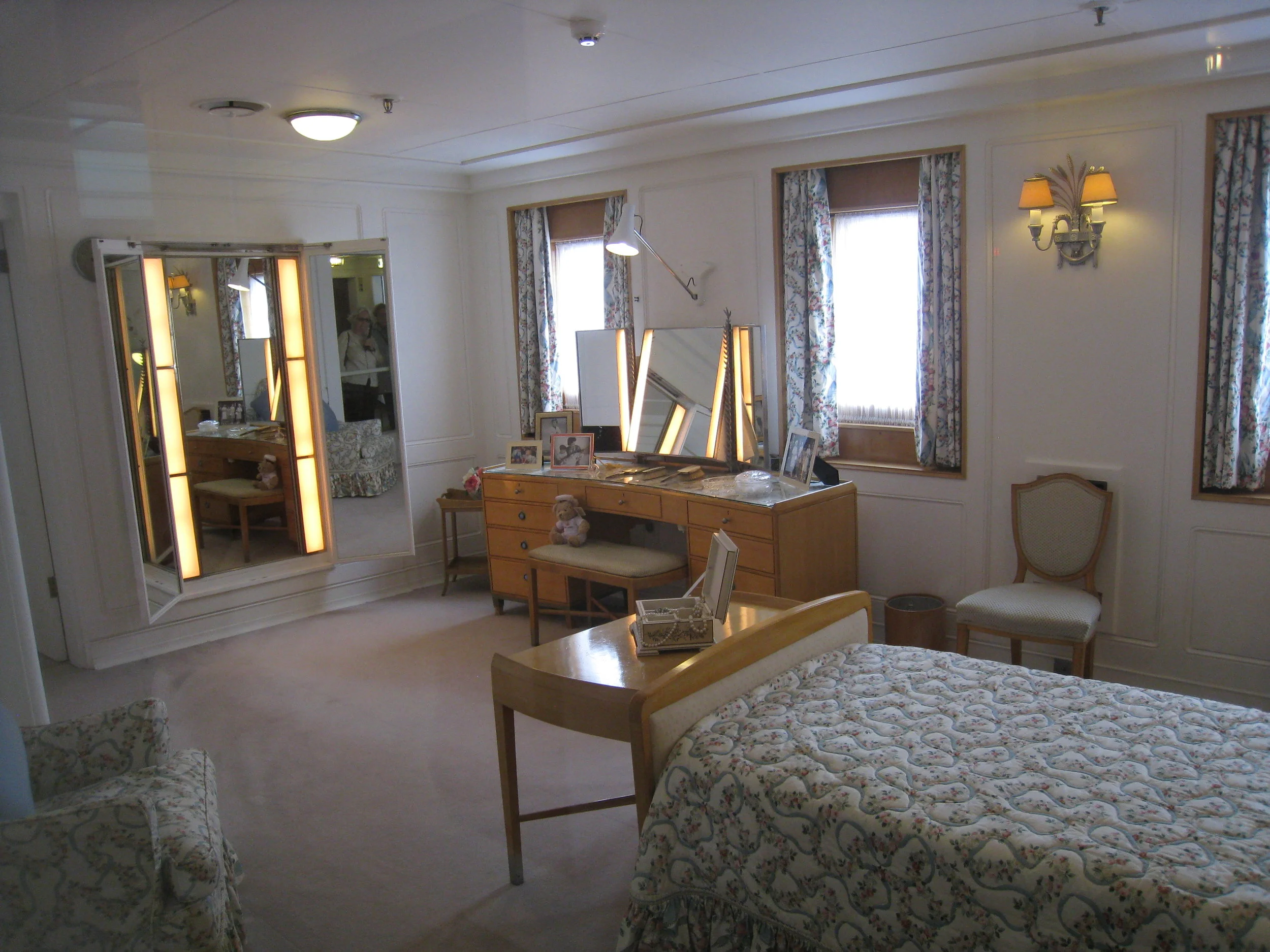 Leith--The Royal Yacht Britannia--Queen's Bedroom 