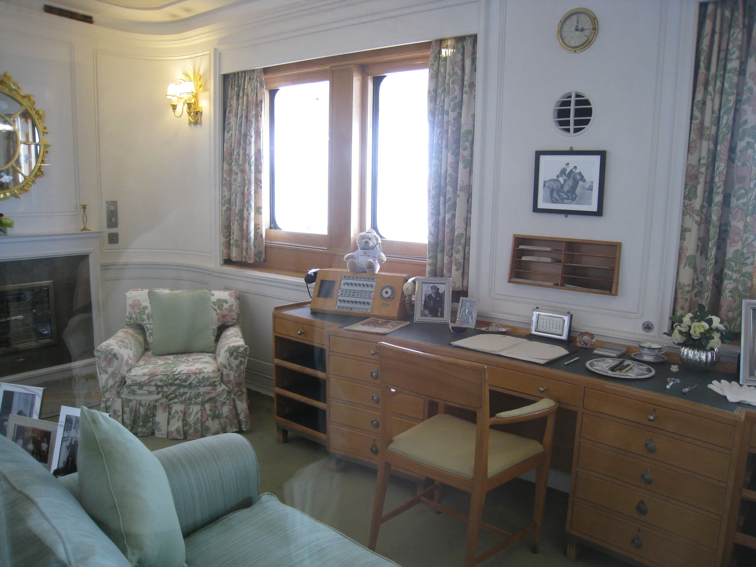  Leith--The Royal Yacht Britannia--Queen's Office 