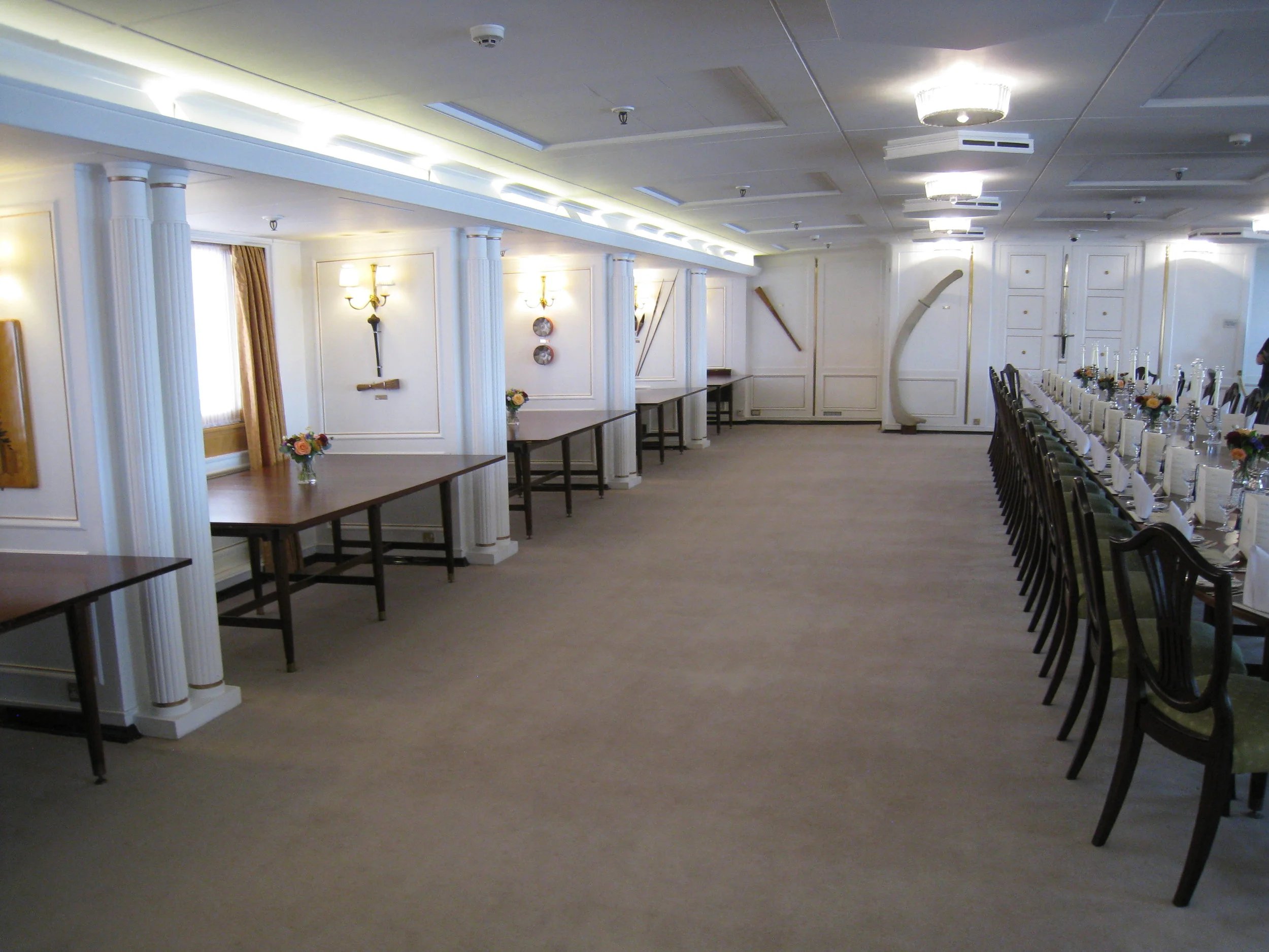  Leith--The Royal Yacht Britannia--Ceremonial Dining Room 