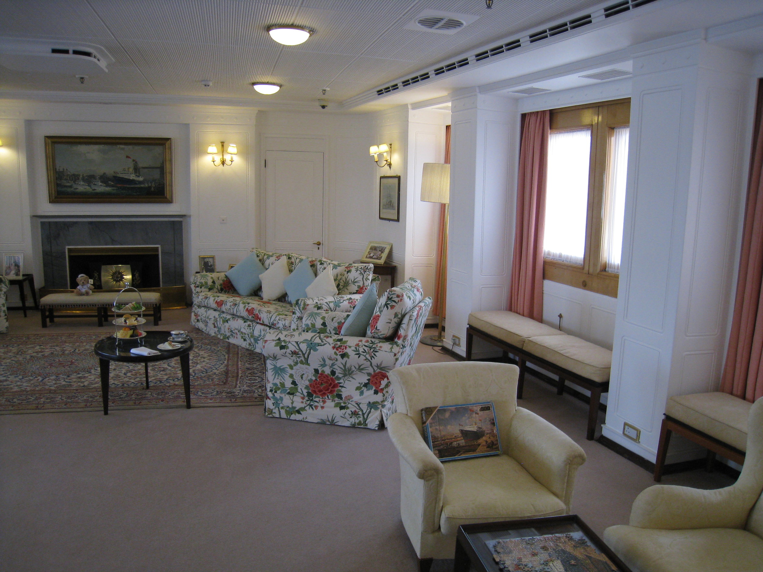  Leith--The Royal Yacht Britannia--Living Area 