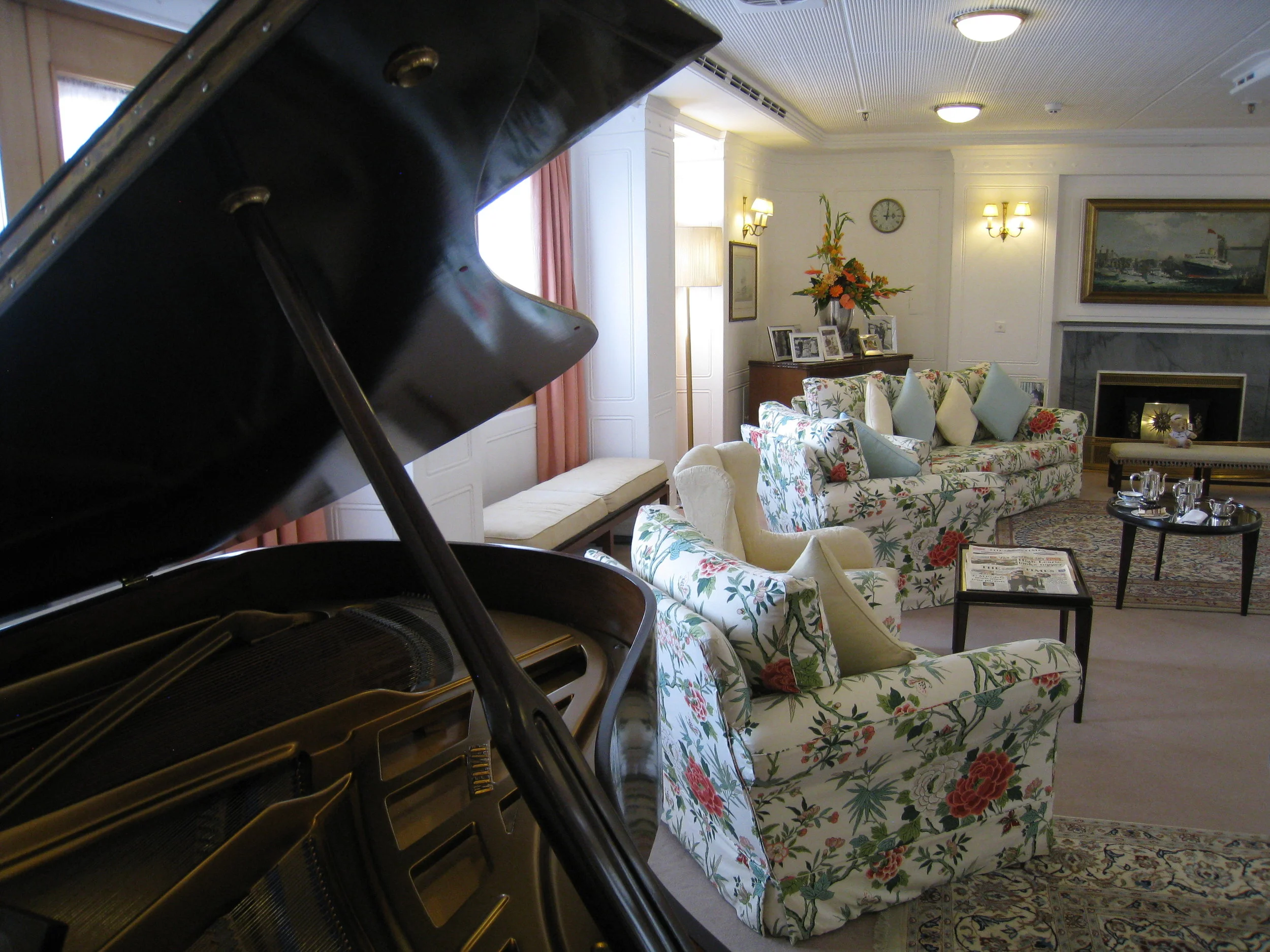 Leith--The Royal Yacht Britannia--Living Area 