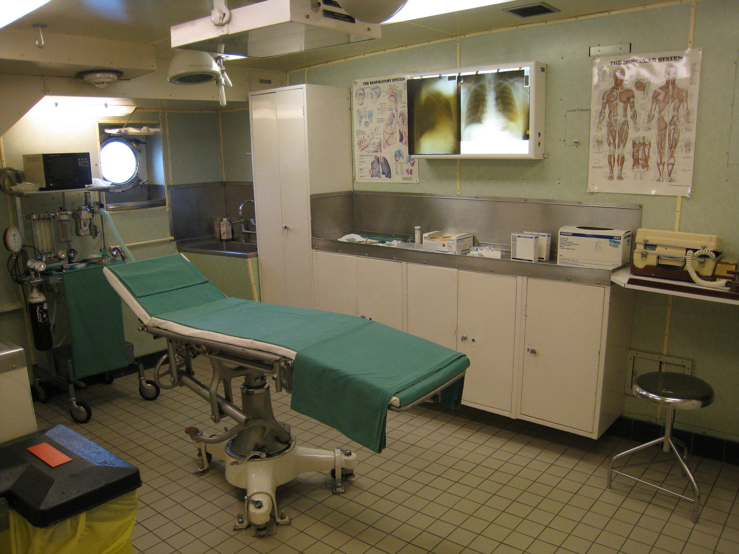  Leith--The Royal Yacht Britannia--Sick Bay 
