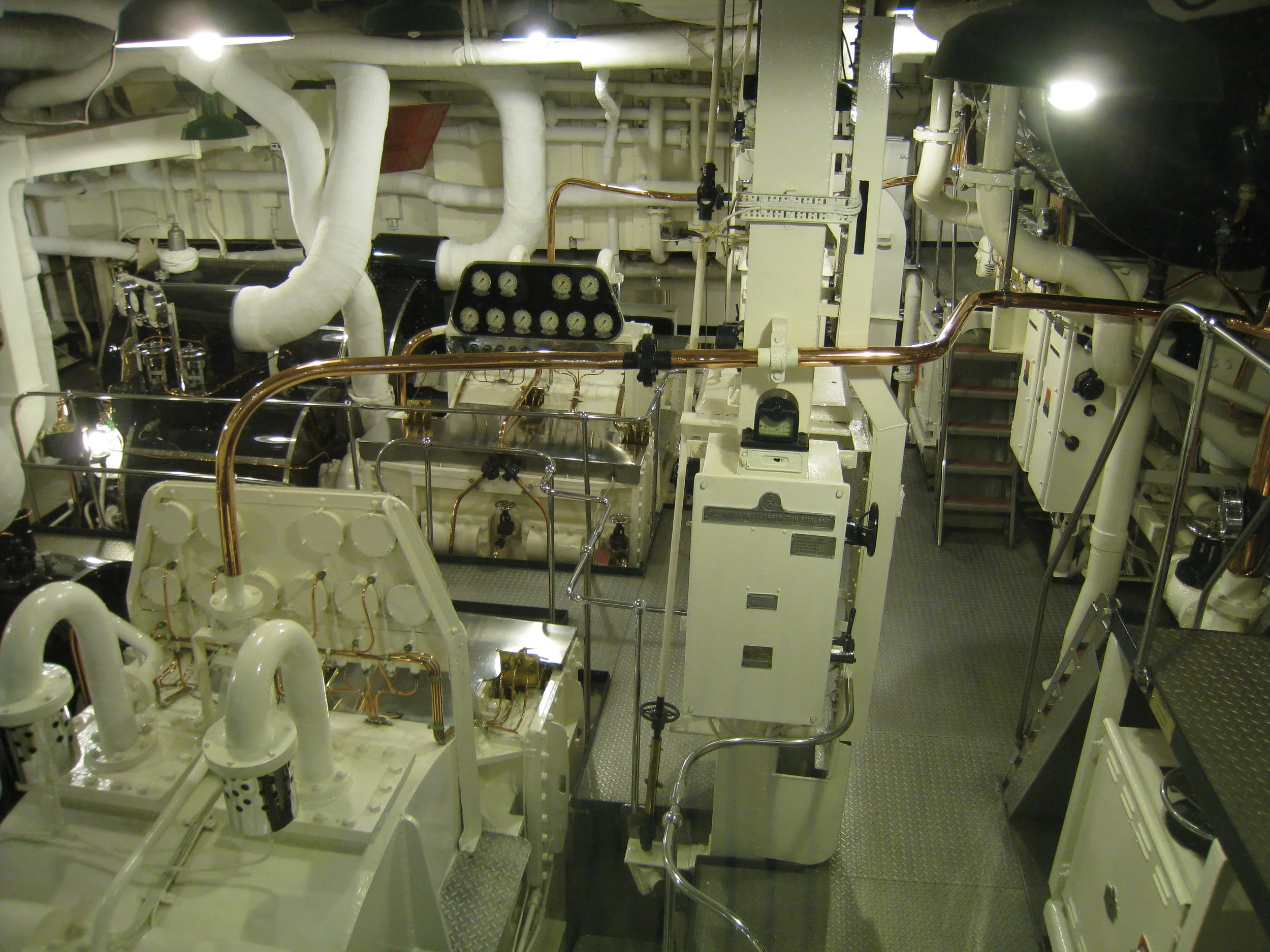  Leith--The Royal Yacht Britannia--Engine Room 