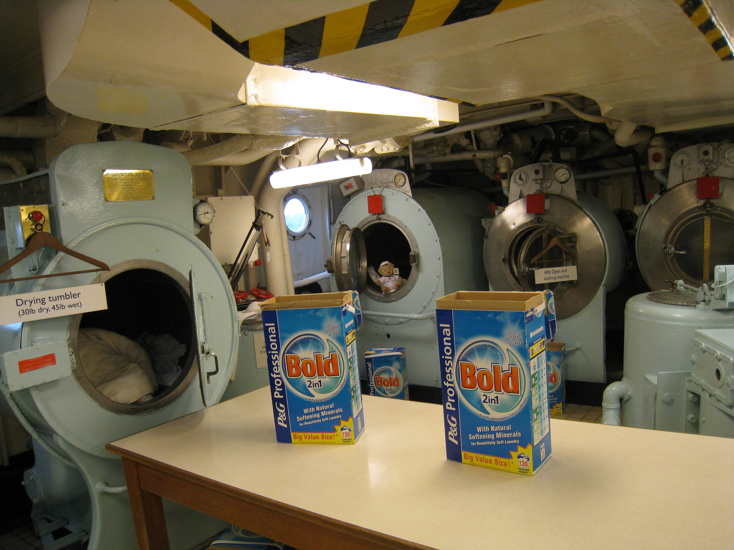  Leith--The Royal Yacht Britannia--Laundry 