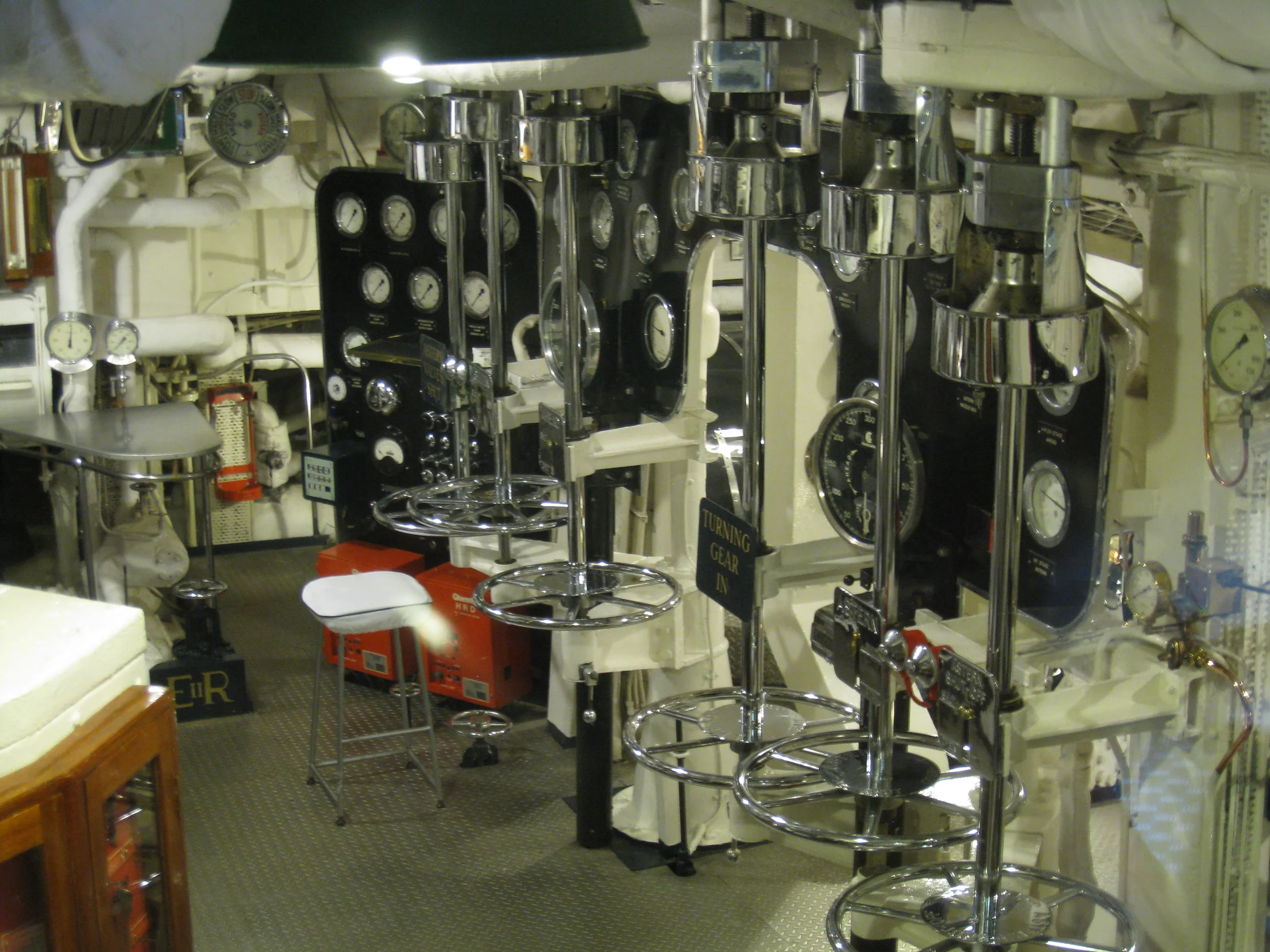 Leith--The Royal Yacht Britannia--Engine Room 