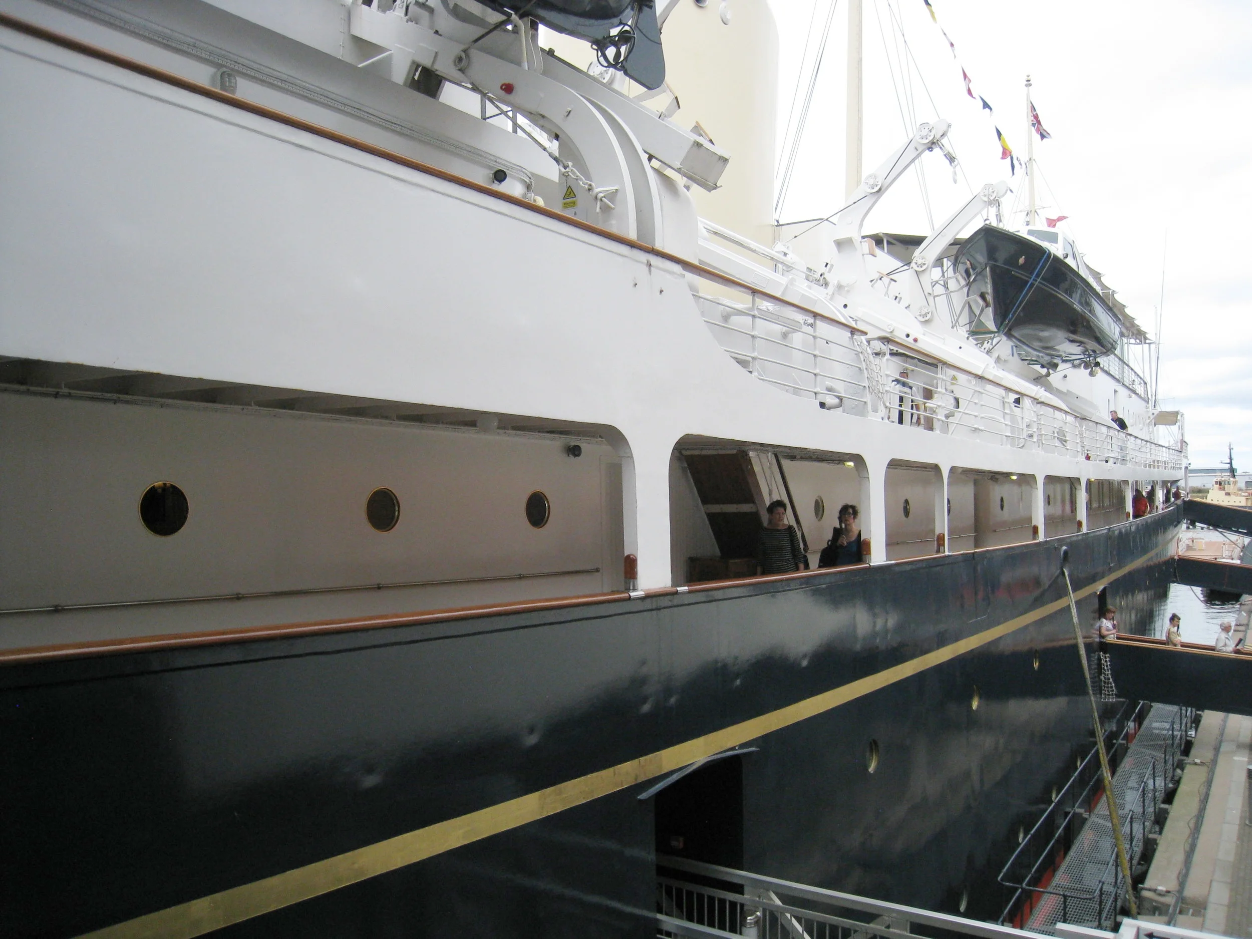  Leith--The Royal Yacht Britannia--Not a rivet protruding 