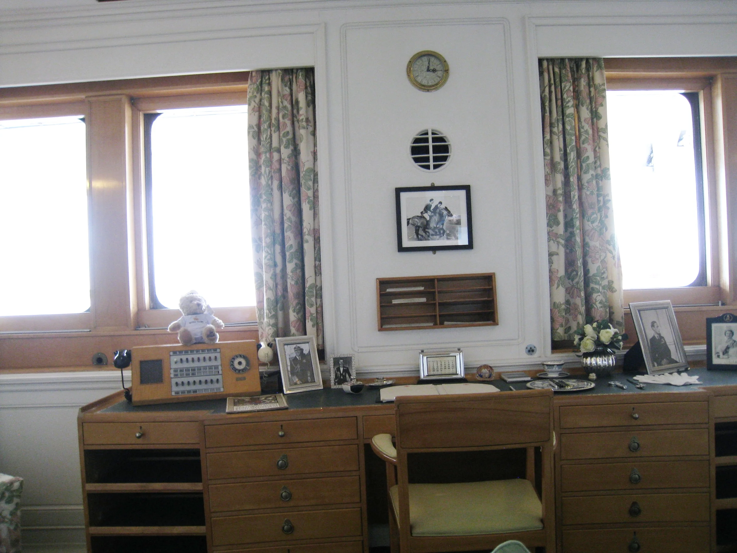  Leith--The Royal Yacht Britannia--Queen's Office 