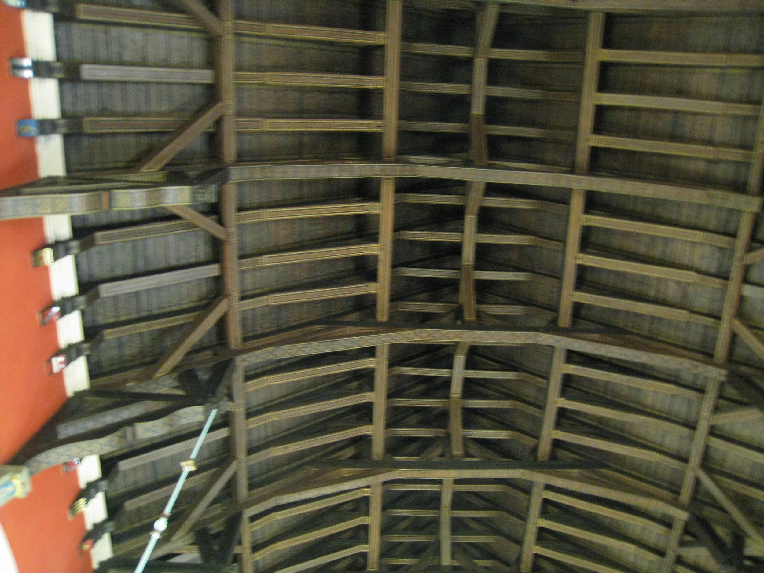  Edinburgh--Castle--Great Hall, ceiling detail 
