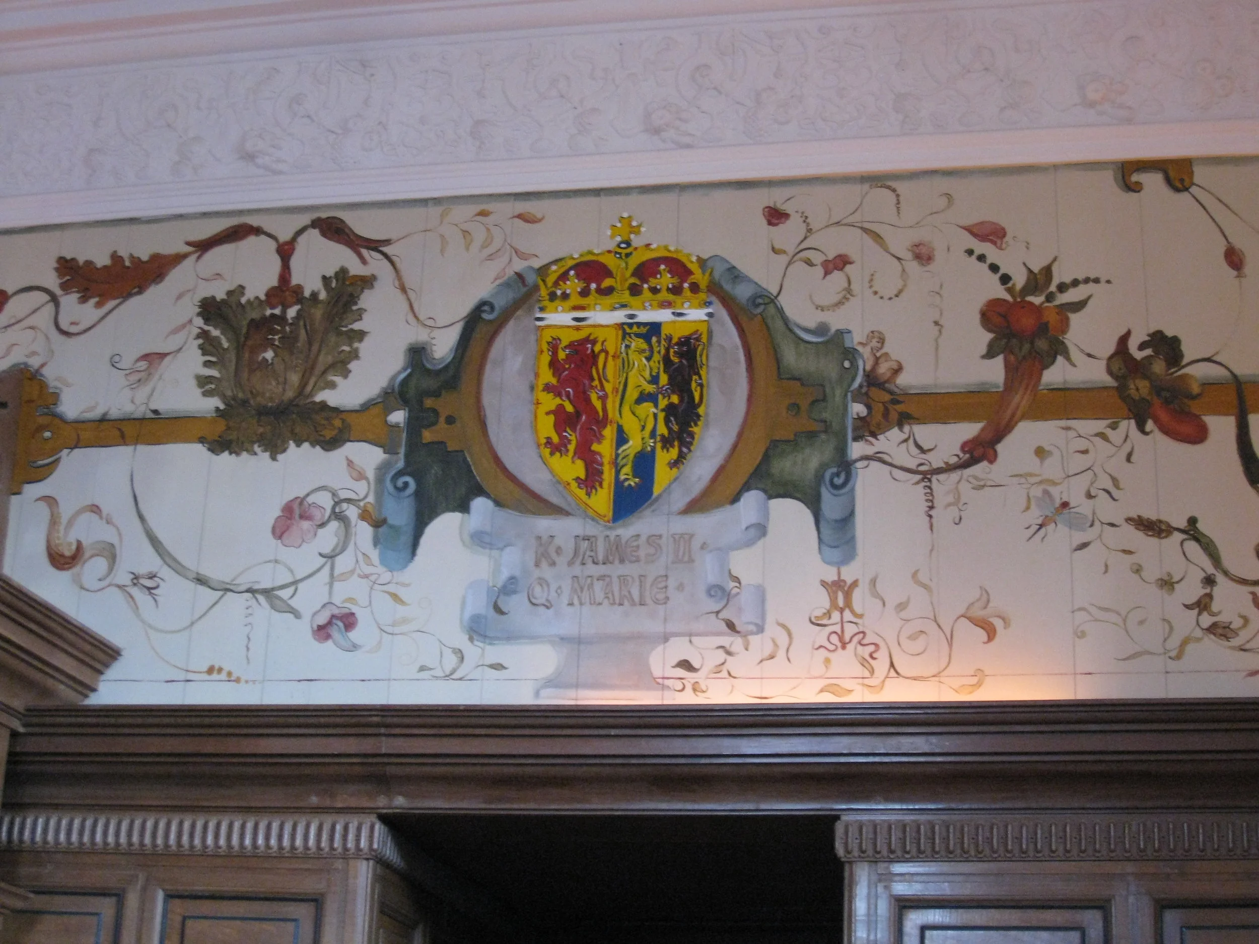  Edinburgh--Castle--Royal Living area, detail 