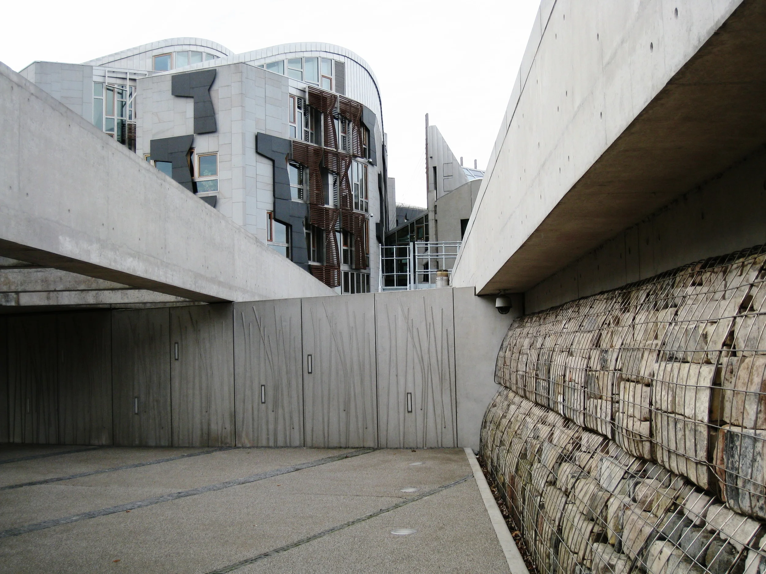  Edinburgh--Scottish Parliment Building--Exterior 