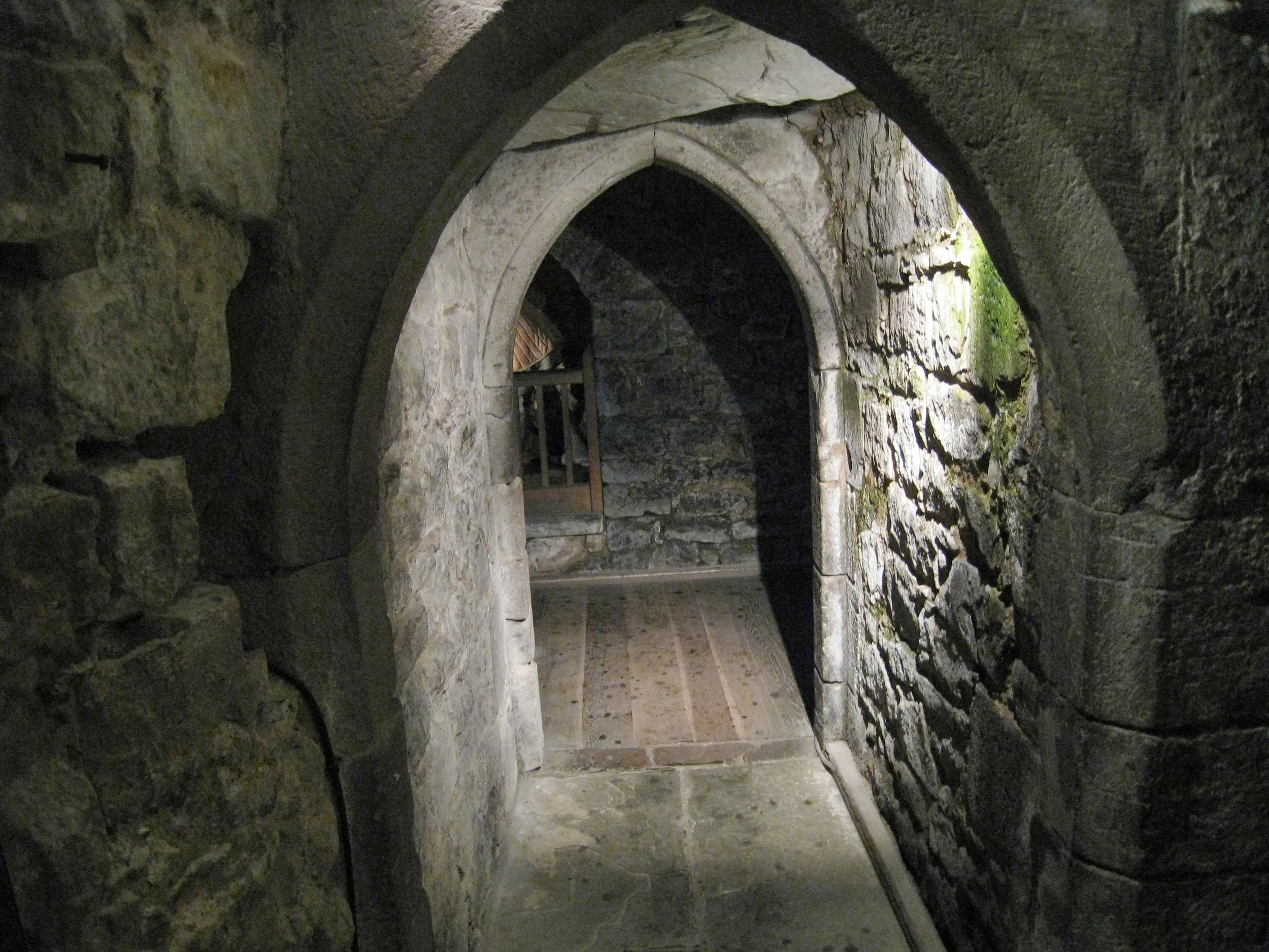  Edinburgh--Castle--Underground, David's Tower 