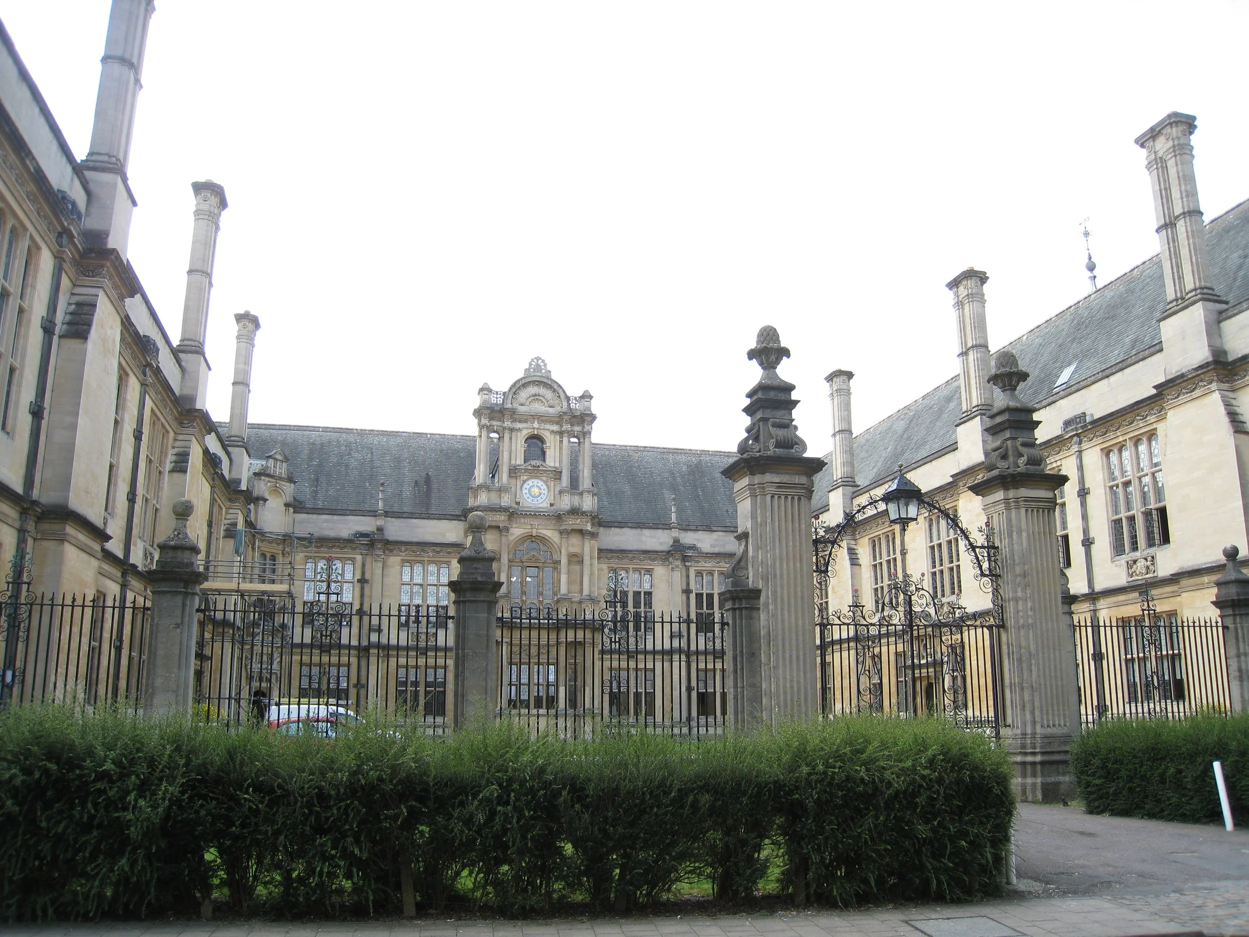  Oxford 2016--Merton Street--Merton College 