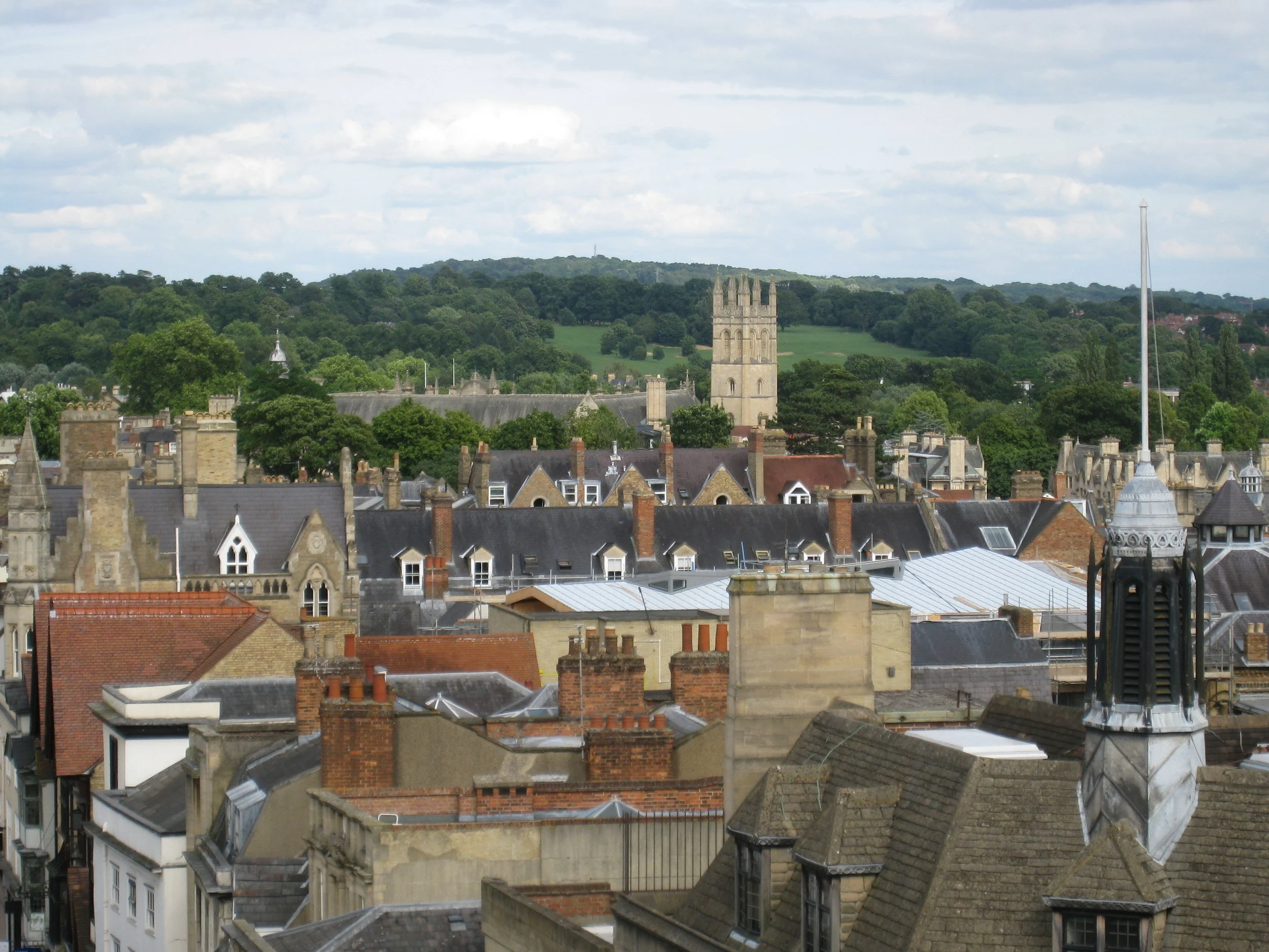  Oxford 2016--From Carfax Tower looking west 