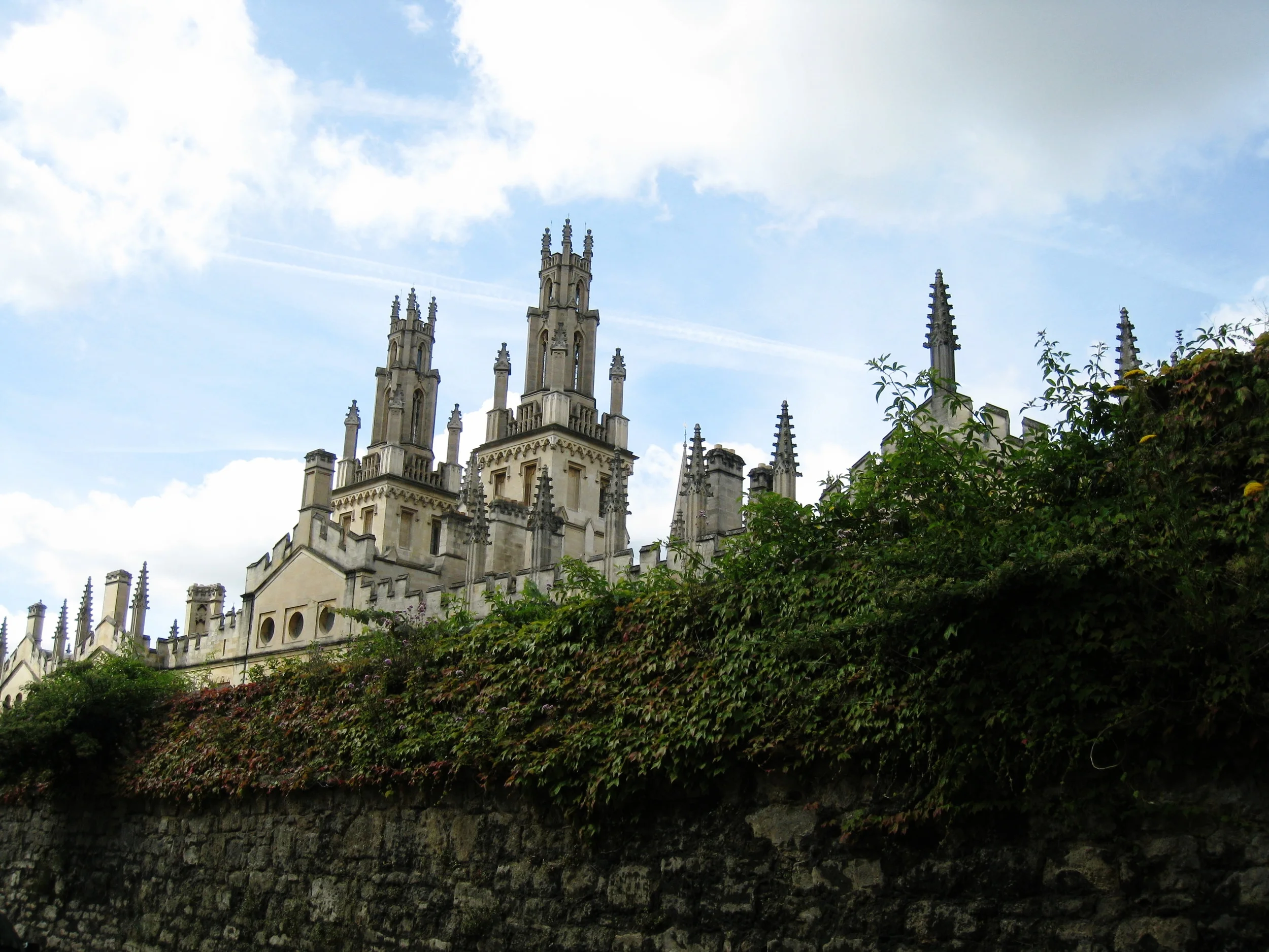  Oxford 2016--Queen's Lane with view to All Soul's College 