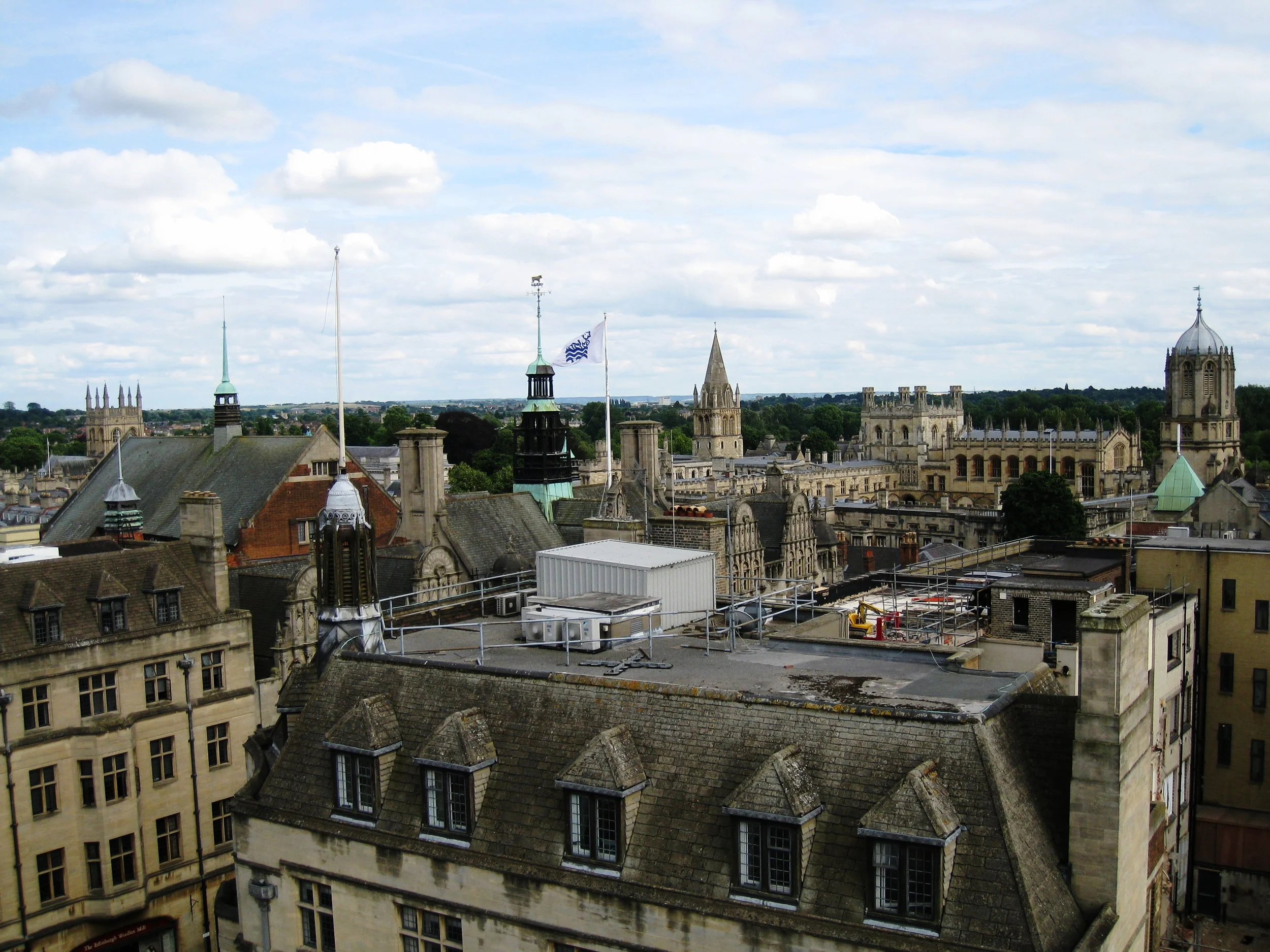  Oxford 2016--From Carfax Tower looking west 