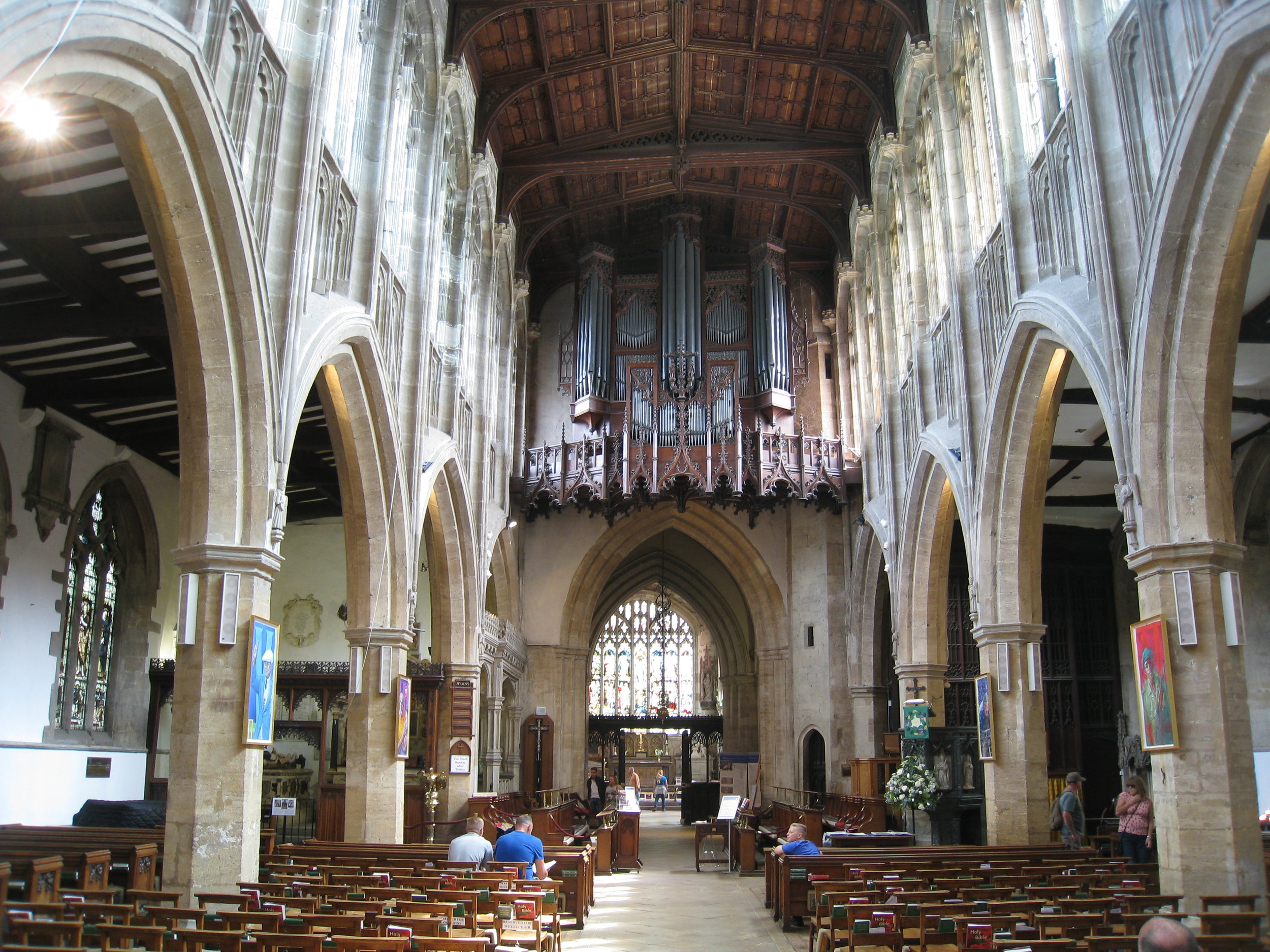  Stratford-upon-Avon--Shakespeare Birthday Trust--Trinity Church--Shakespeare's Gravesite 