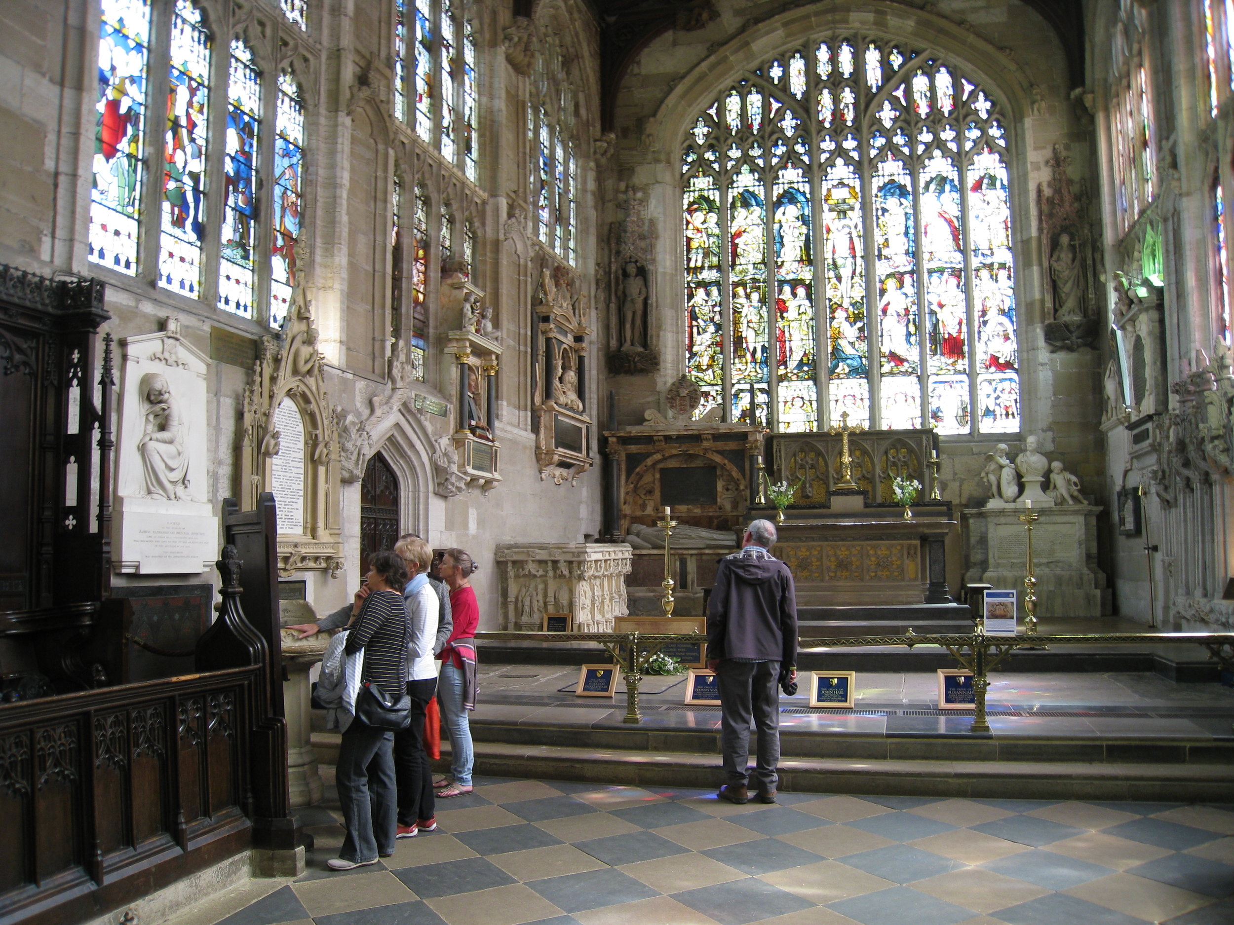  Stratford-upon-Avon--Shakespeare Birthday Trust--Trinity Church--Shakespeare's Gravesite 