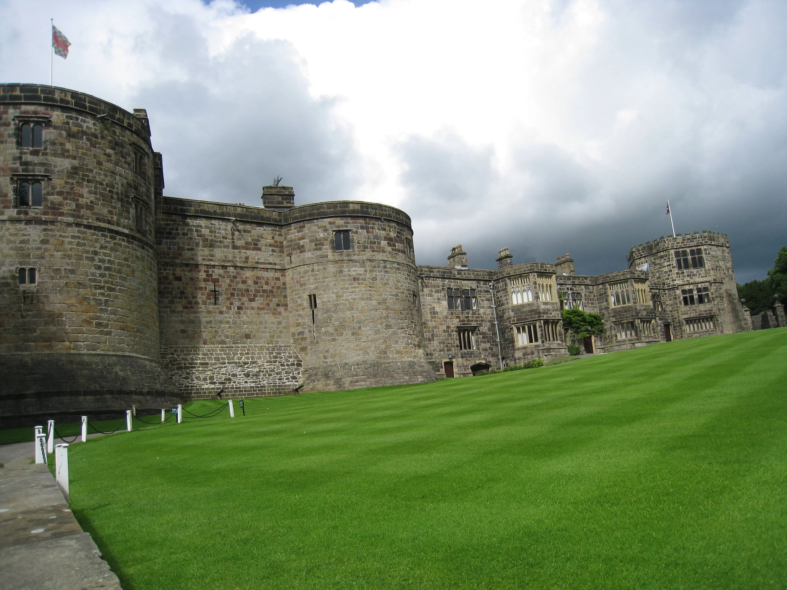  Skipton--Skipton Castle--Norman and Tudor sections 