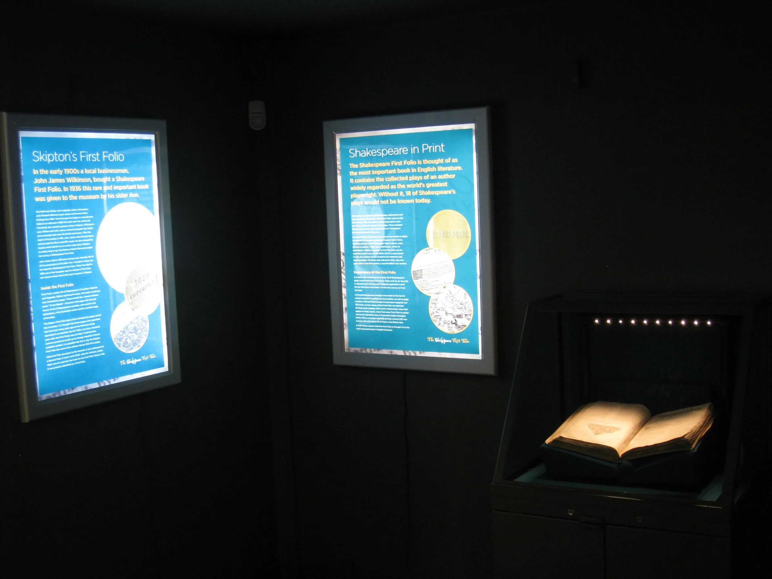 Skipton--Shakespeare First Folio 