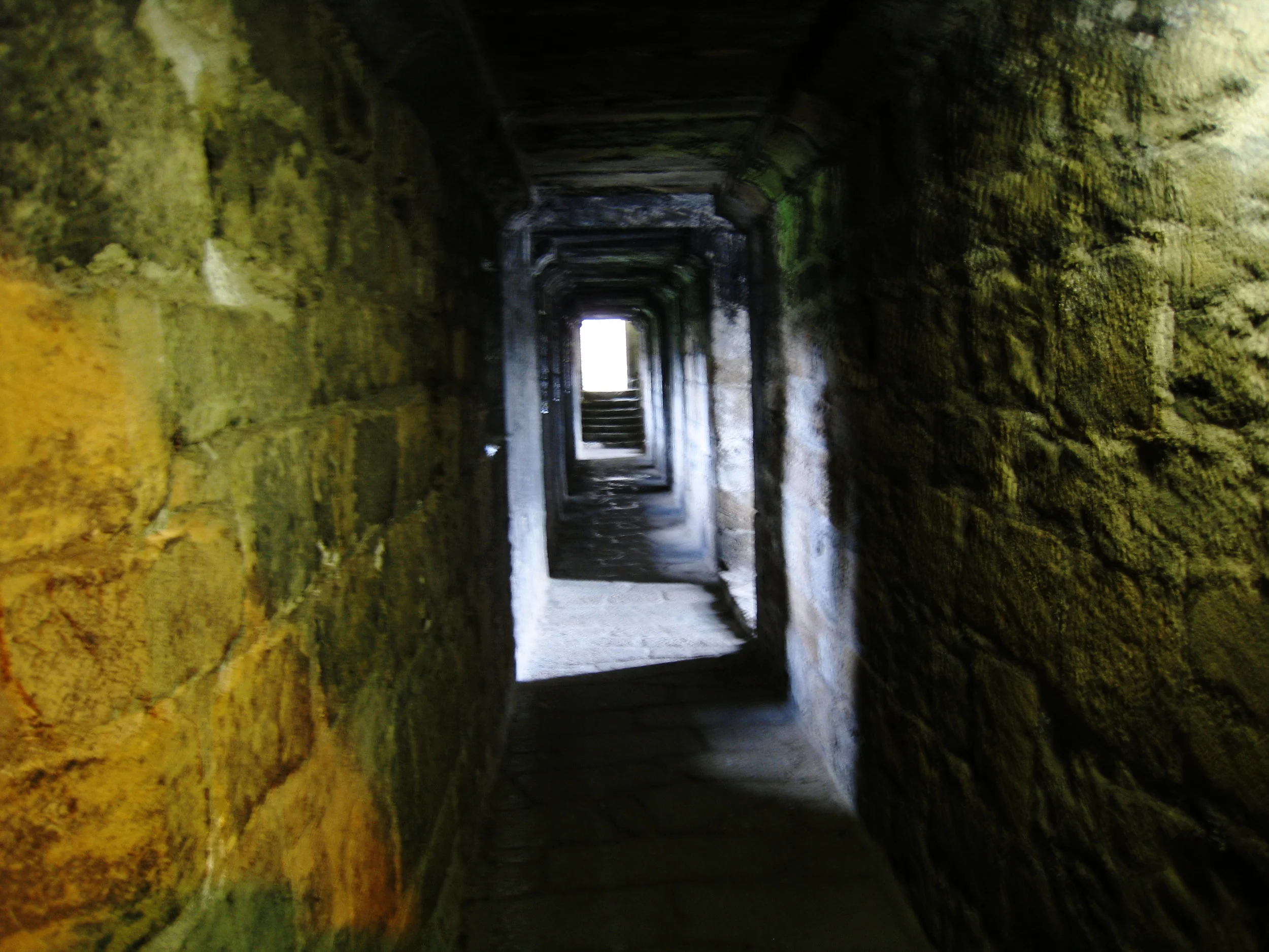  Caernarvon--Castle interior corridor 