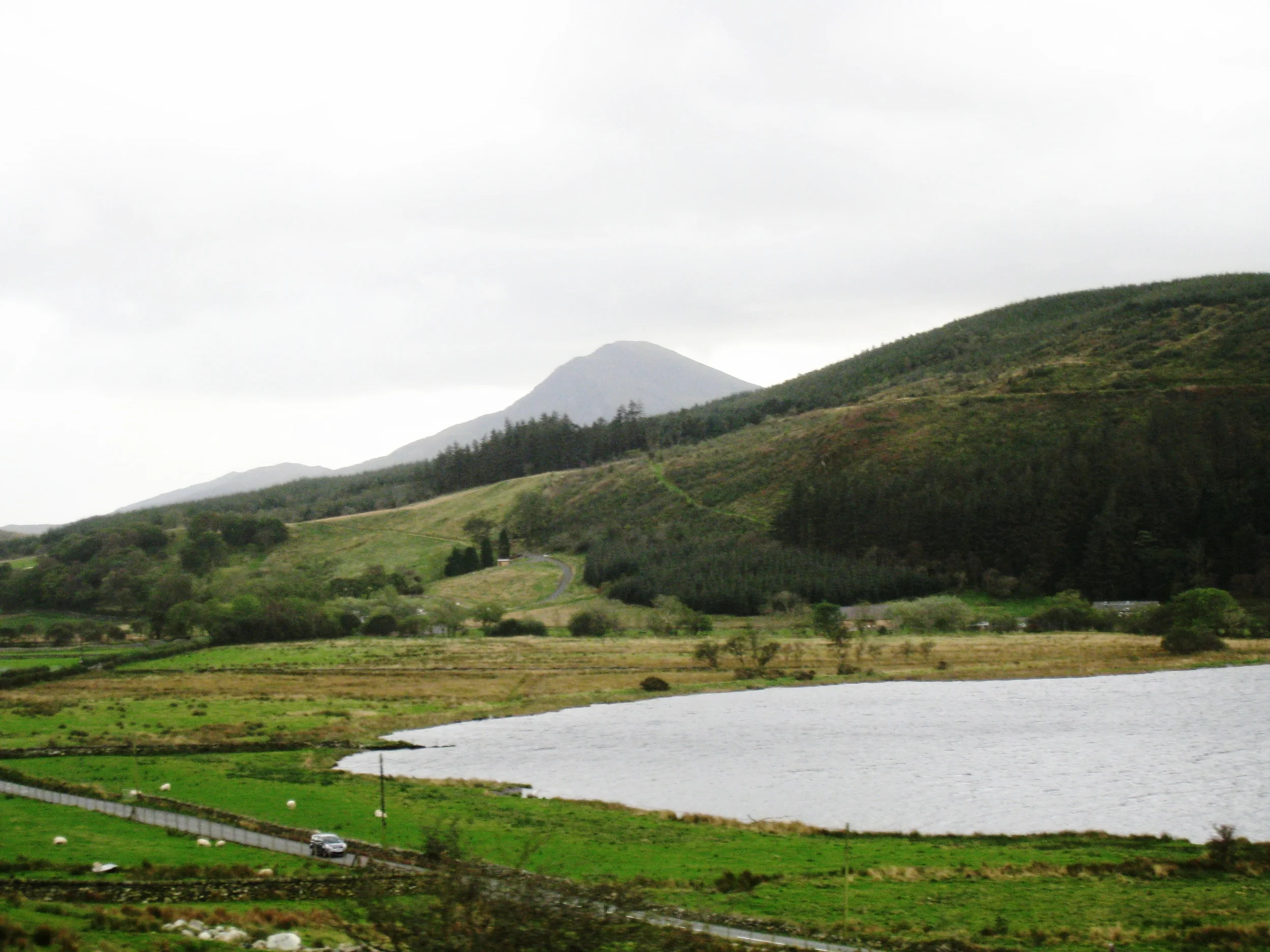  Wales--Welsh Highland Railroad near Plas y Nant 