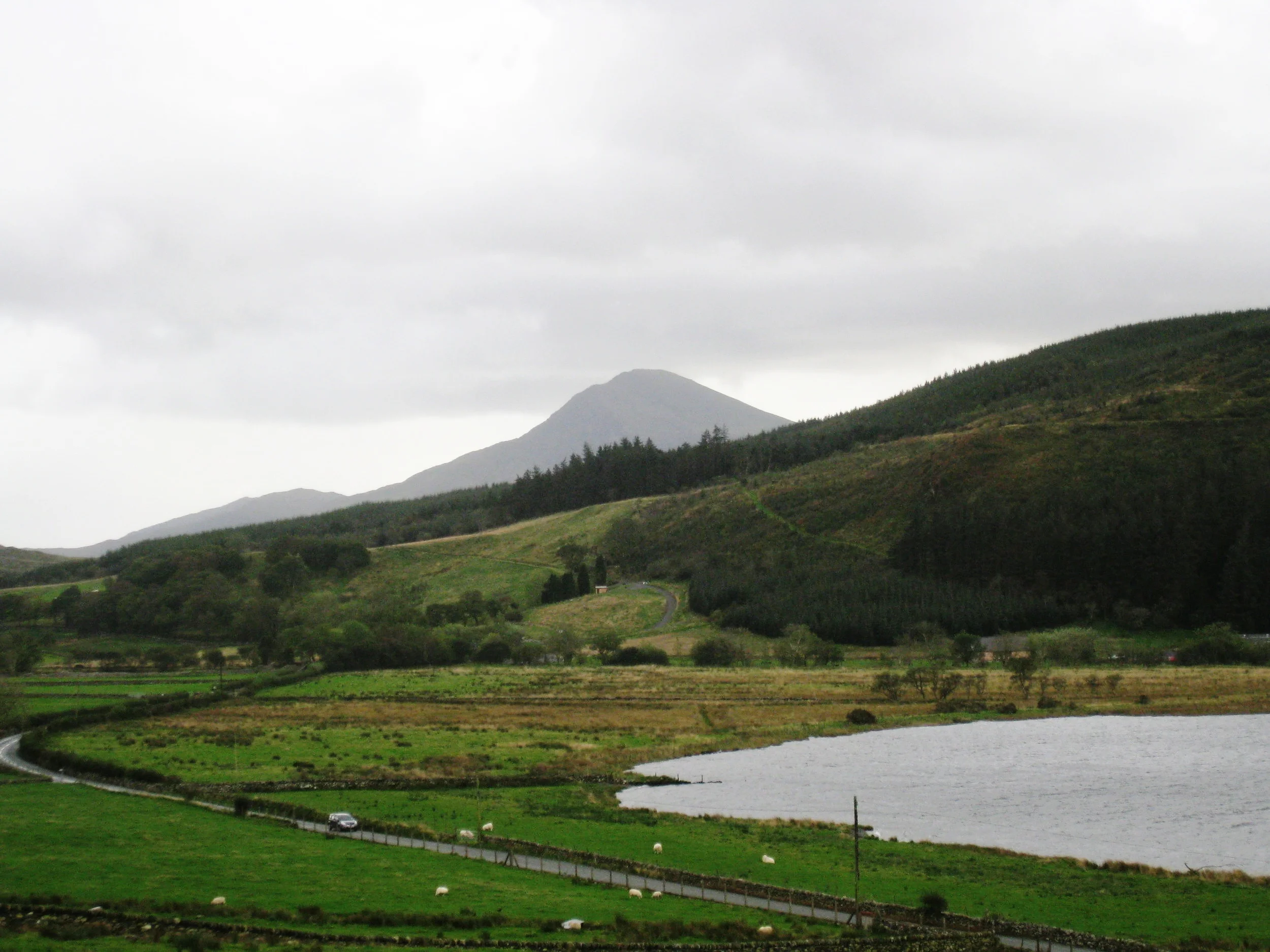  Wales--Welsh Highland Railroad near Plas y Nant 
