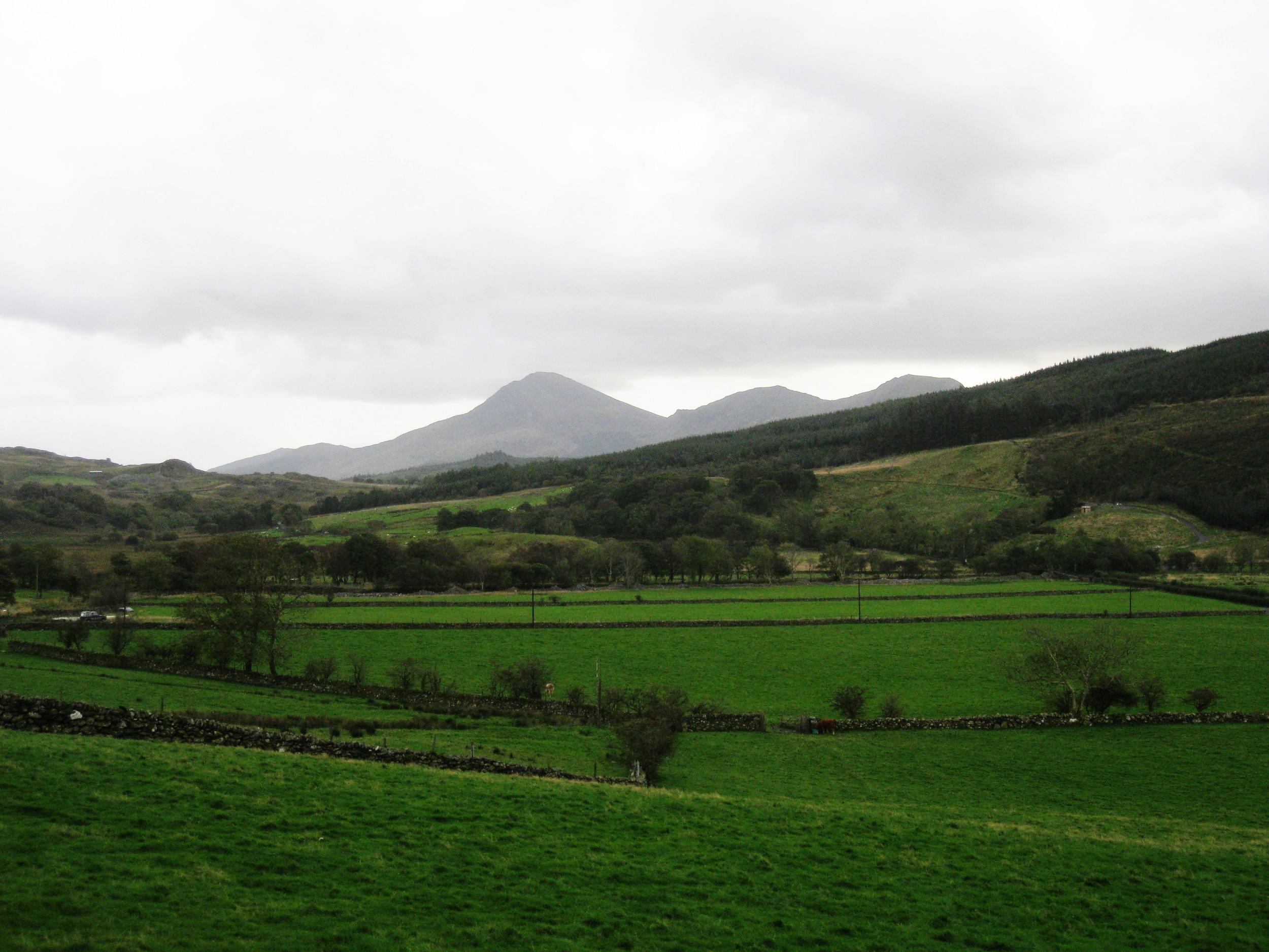  Wales--Welsh Highland Railroad near Plas y Nant 
