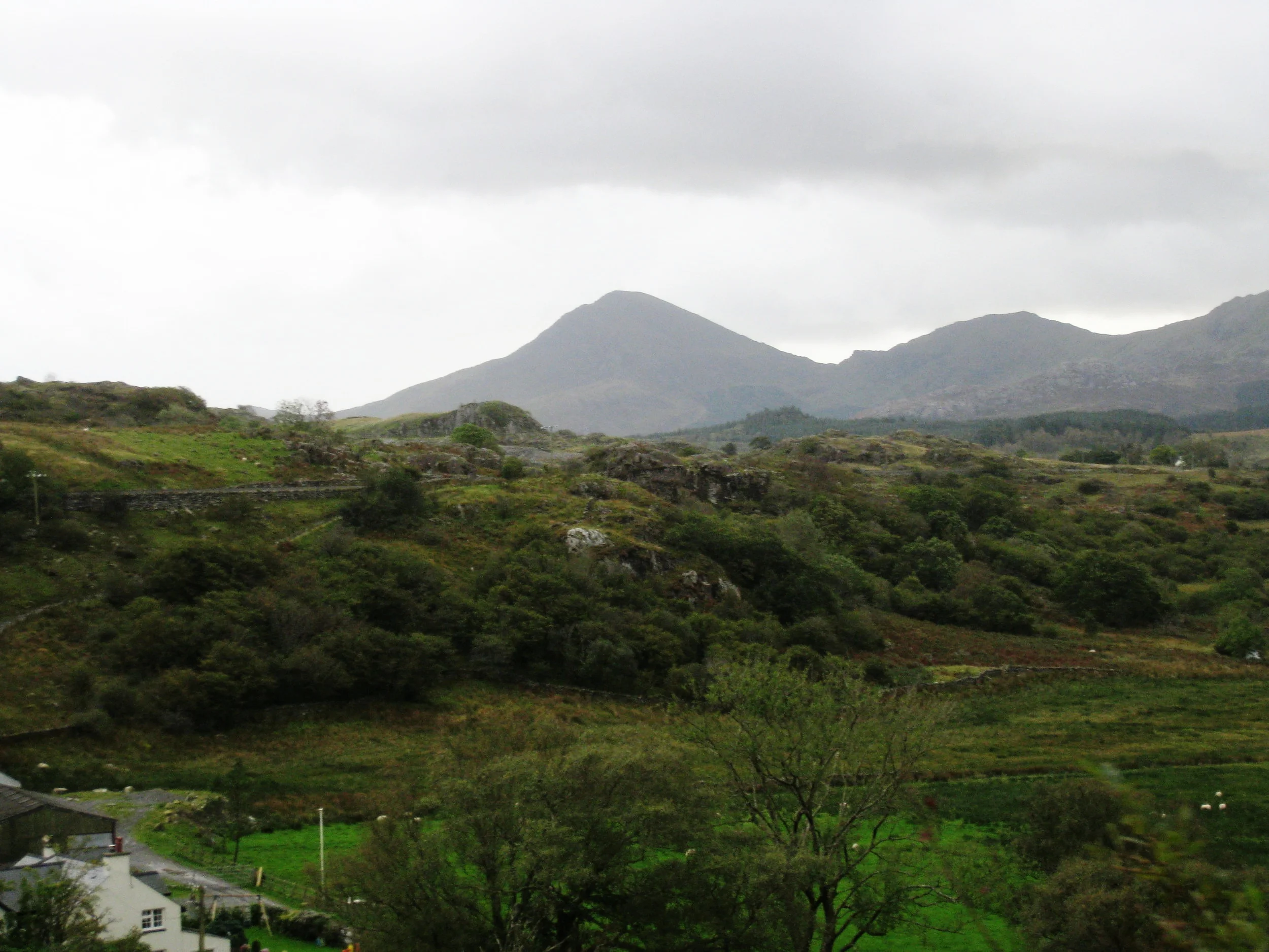  Wales--Welsh Highland Railroad near Plas y Nant 