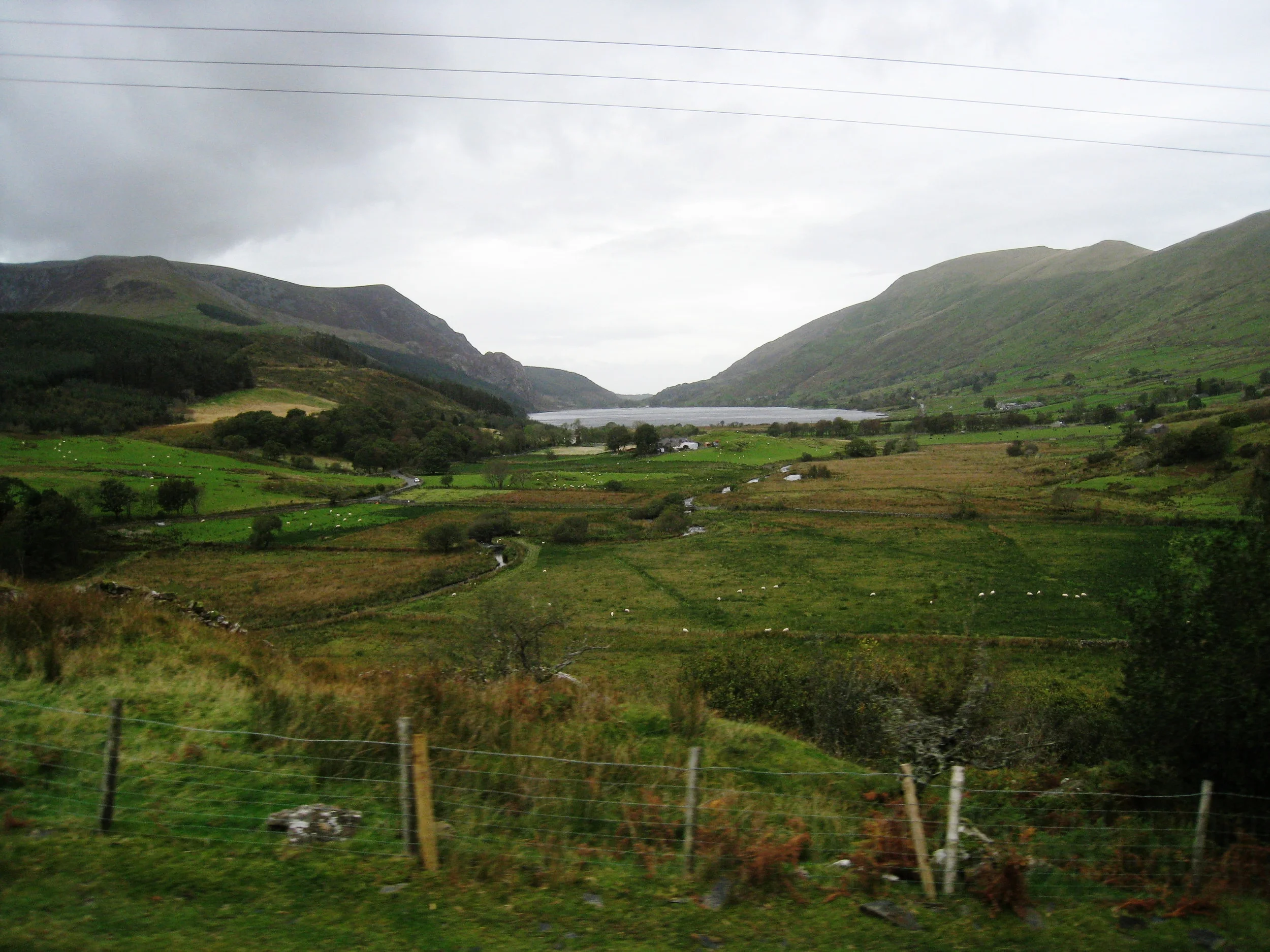 Wales--Welsh Highland Railroad near Plas y Nant 