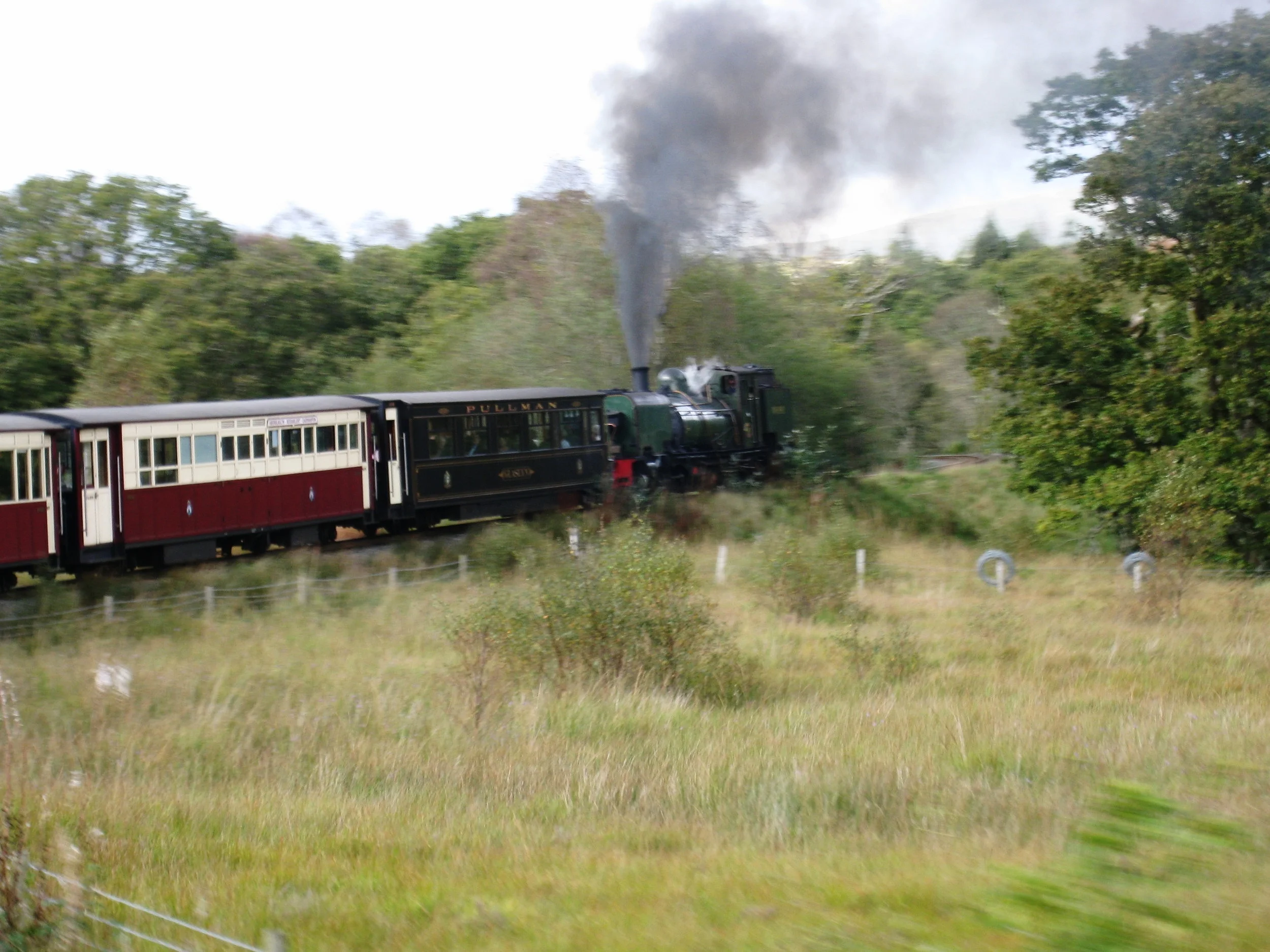  Wales--Welsh Highland Railroad near Rhyd Ddu 