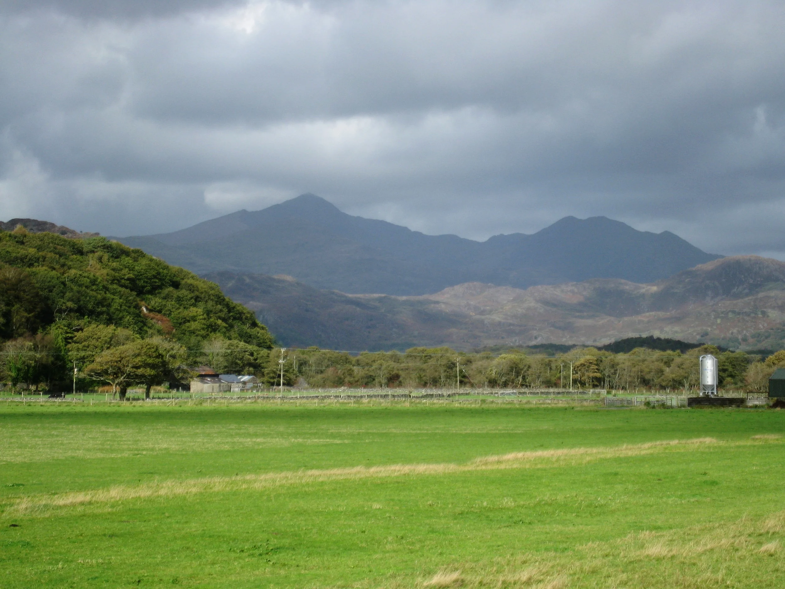  Wales--Porthmadog--On Welsh Highland Railroad near Pont Croesor 
