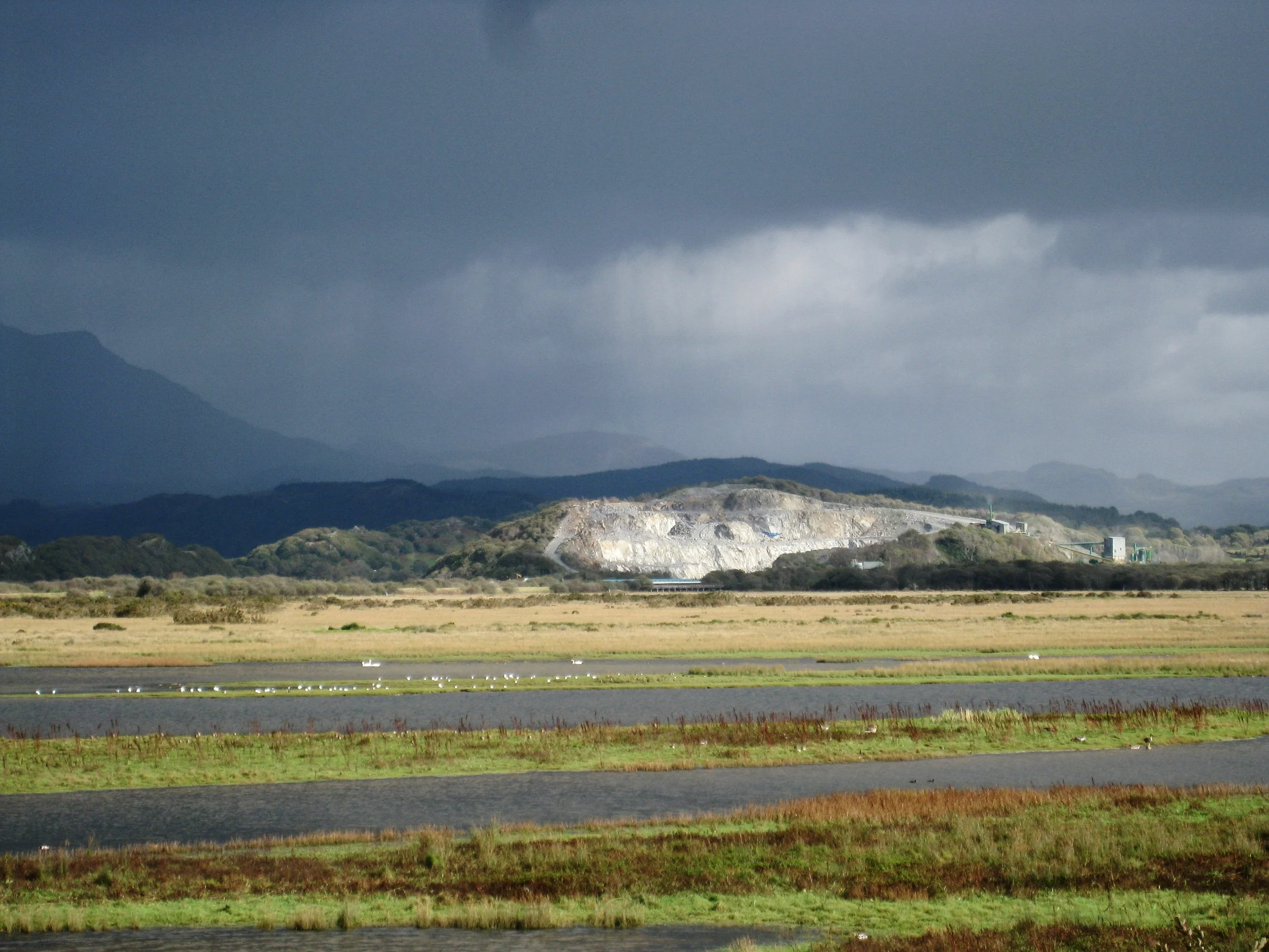  Wales--View from Porthmadog--Slate Mine 