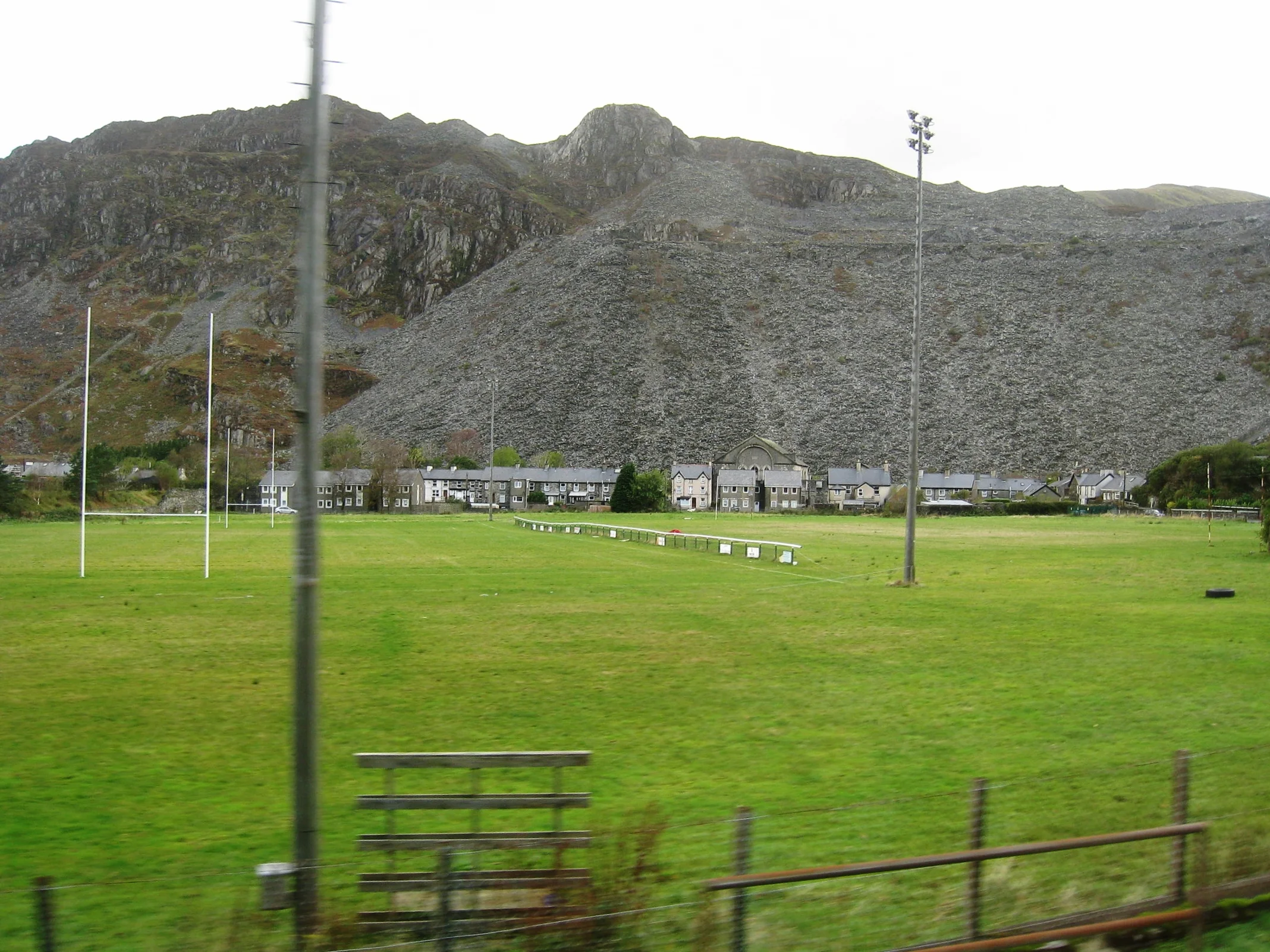  Wales--Conway Valley--South of Conway on the way to Blaenau Ffestiniog--Shale mines 