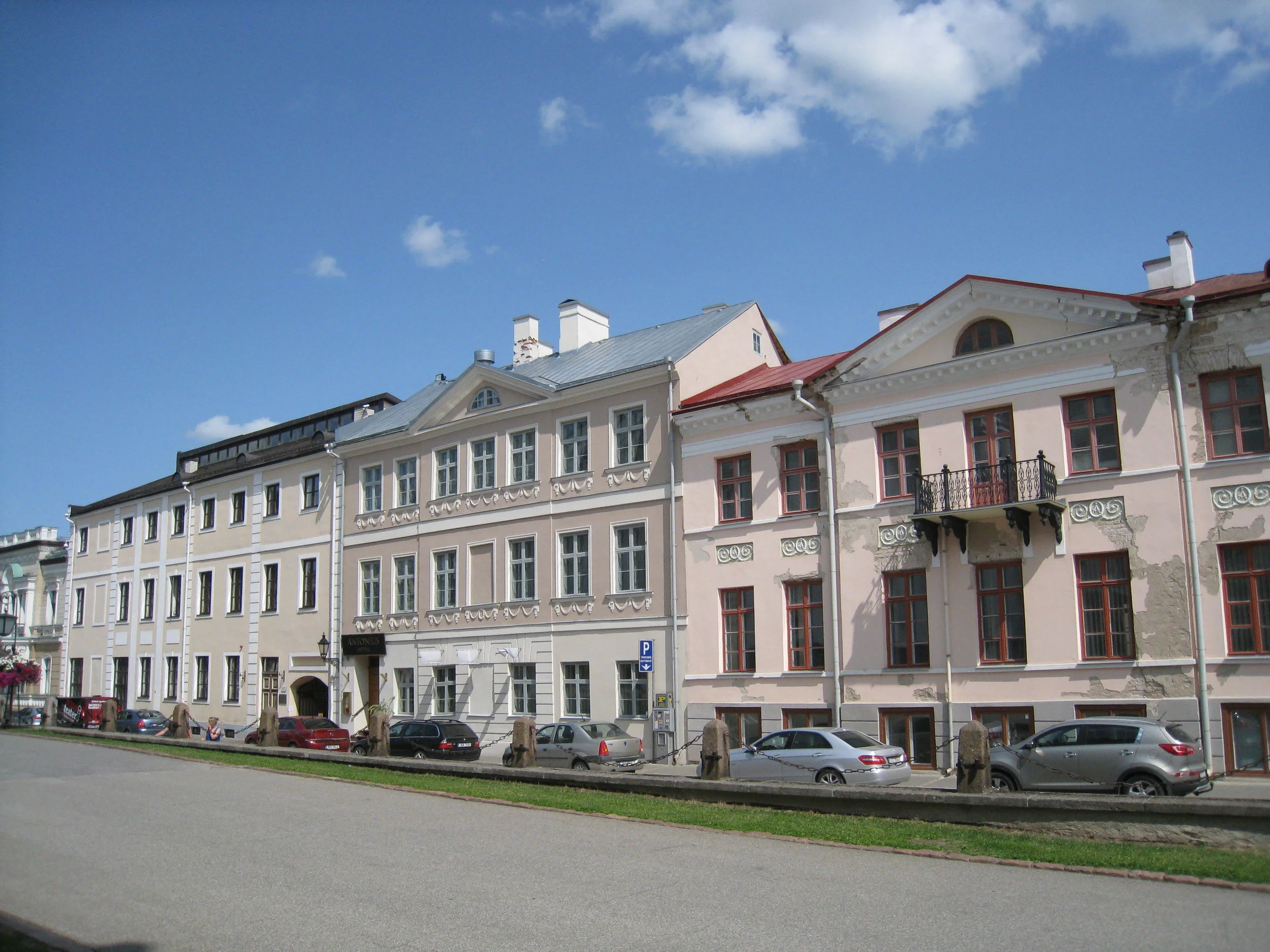  Tartu--Buildings across the street from Main University Administration Building 