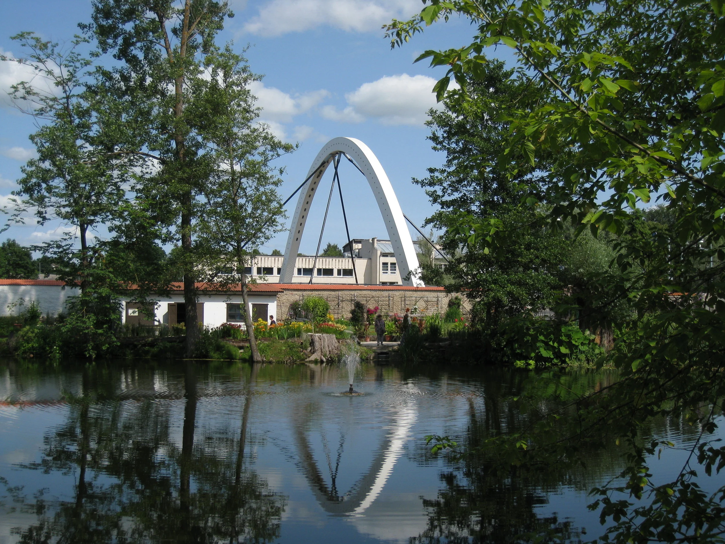  Tartu--Botanic Garden and Vene Bridge 