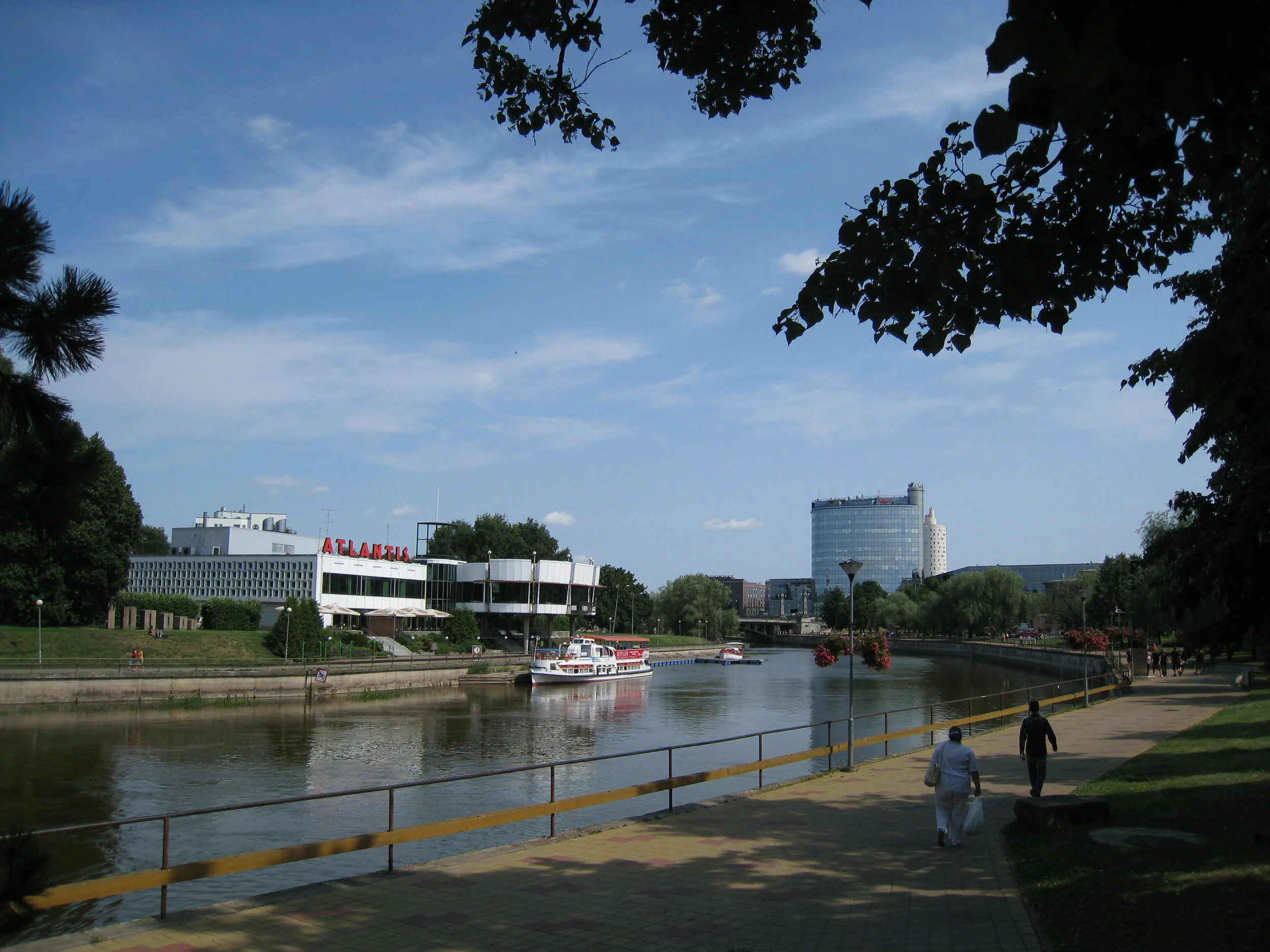  Tartu--The Main Plaza--The River Emajogi 