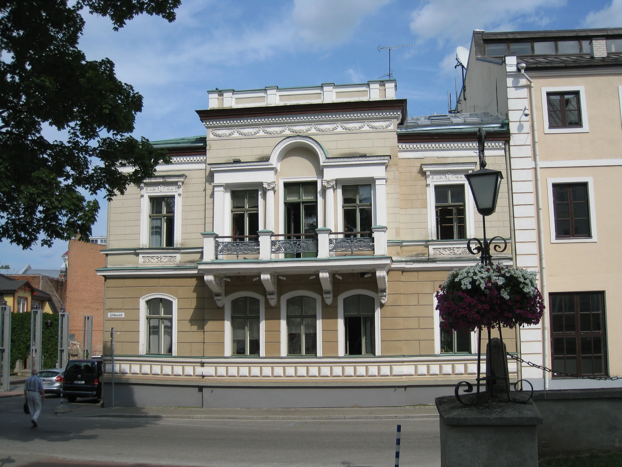  Tartu--Across the street from the University Administration building 