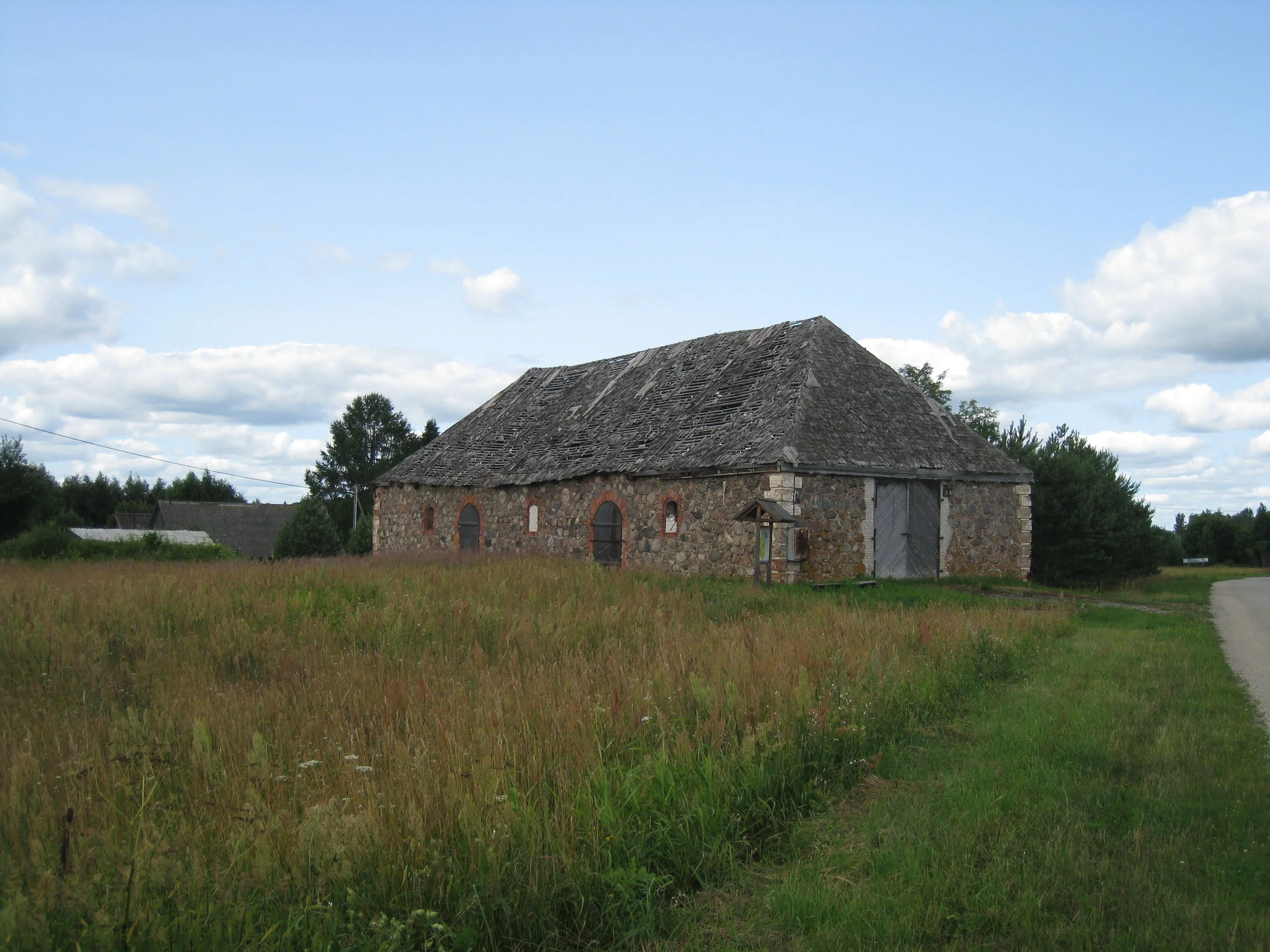  Tartu--On Lake Peipsi--Kolkja--1820 Russian community granary 