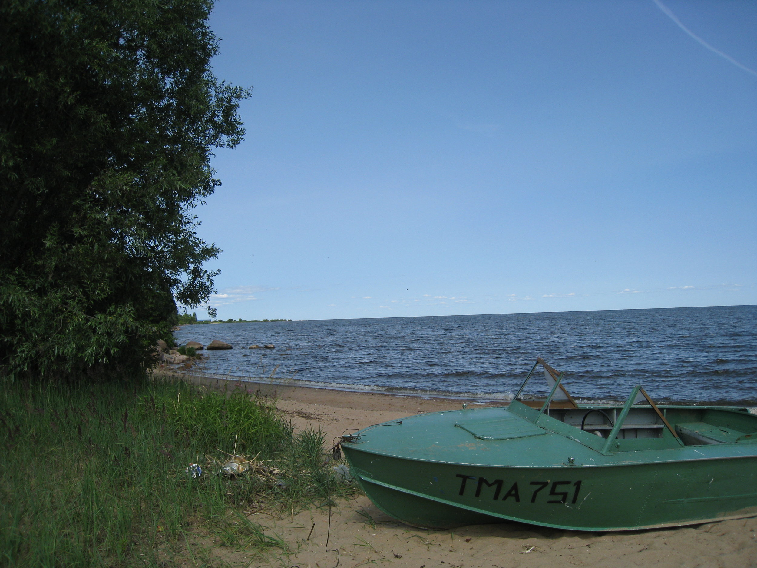  Tartu--On Lake Peipsi--Kallaste--Beach 