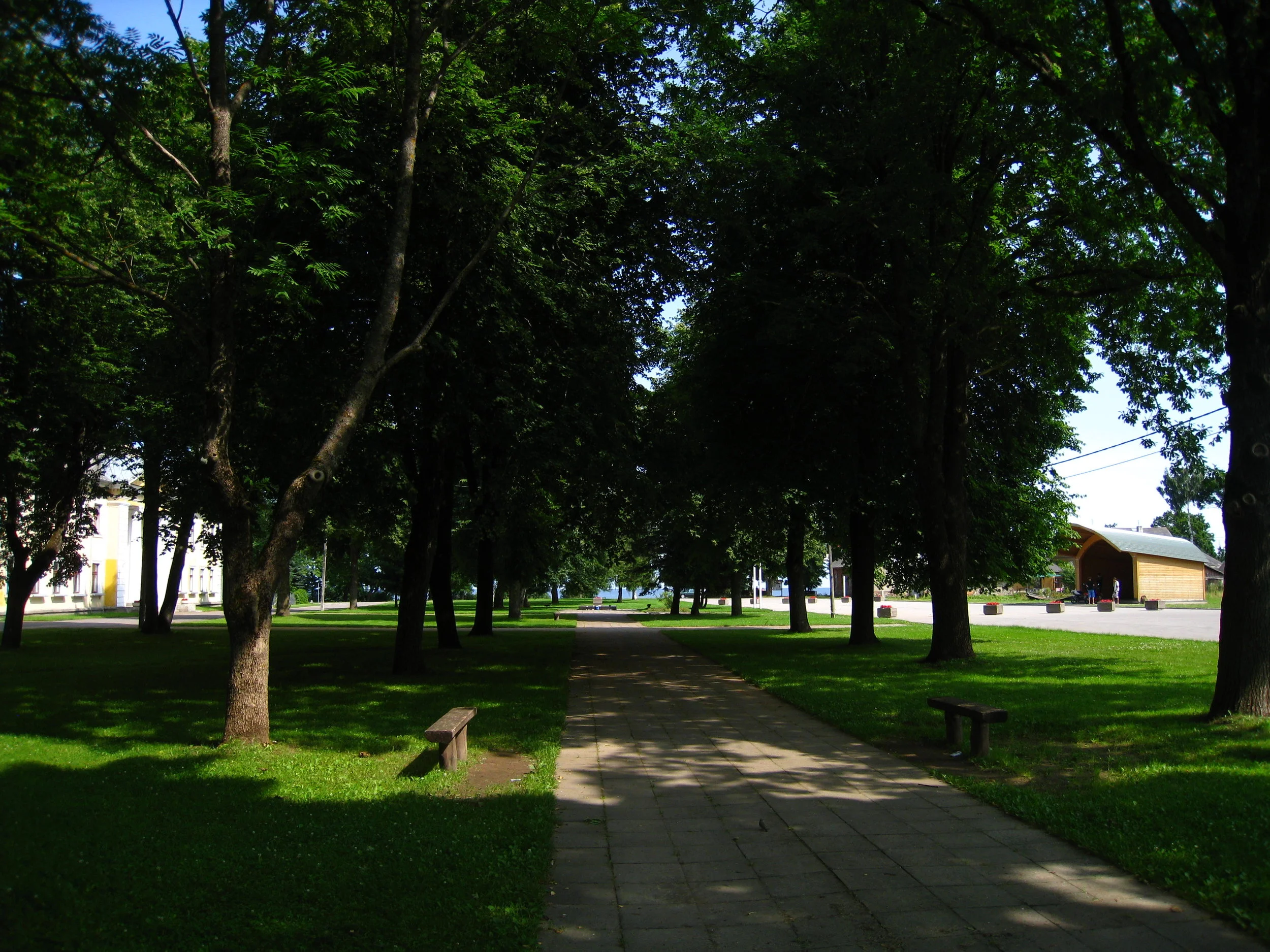  Tartu--On Lake Peipsi--Kasepaa--Main Plaza 