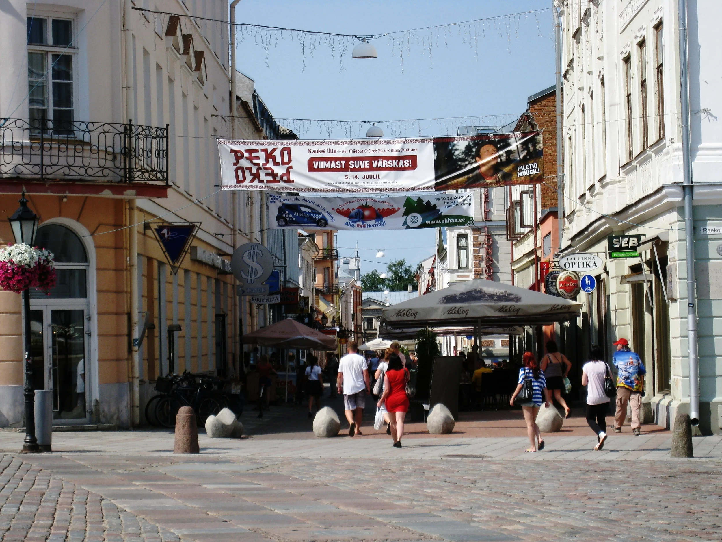  Tartu--The Main Plaza--The main pedestrian area 