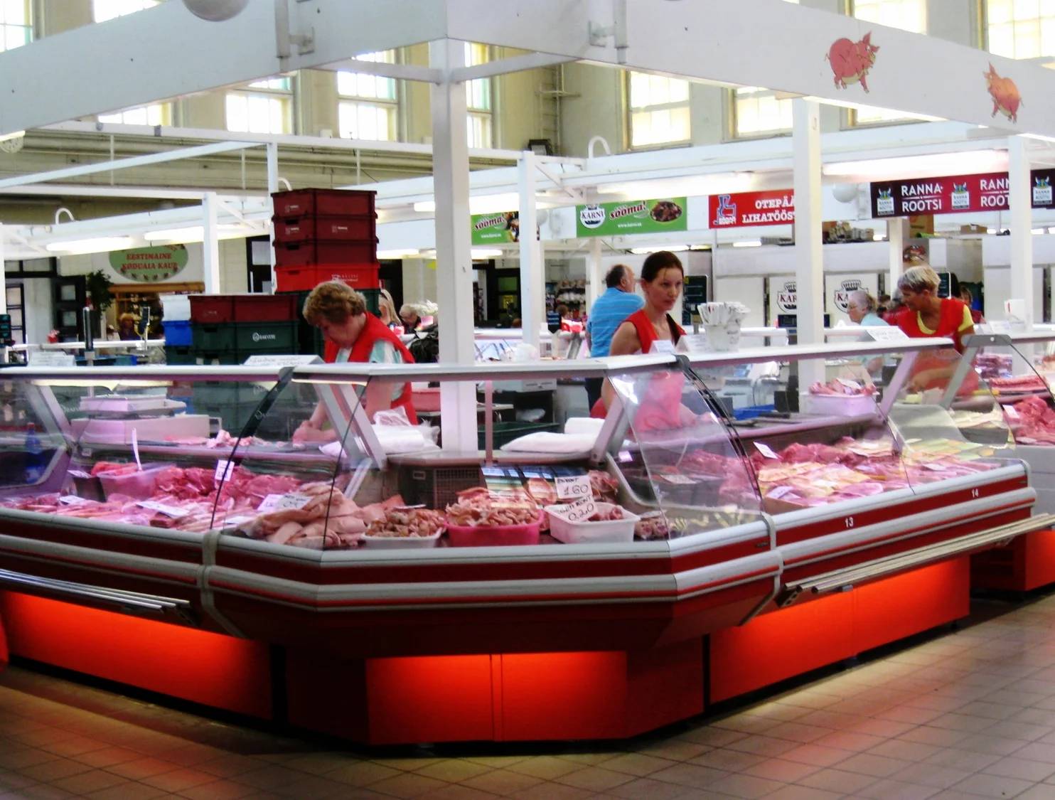  Tartu--Main Food Market--Interior 