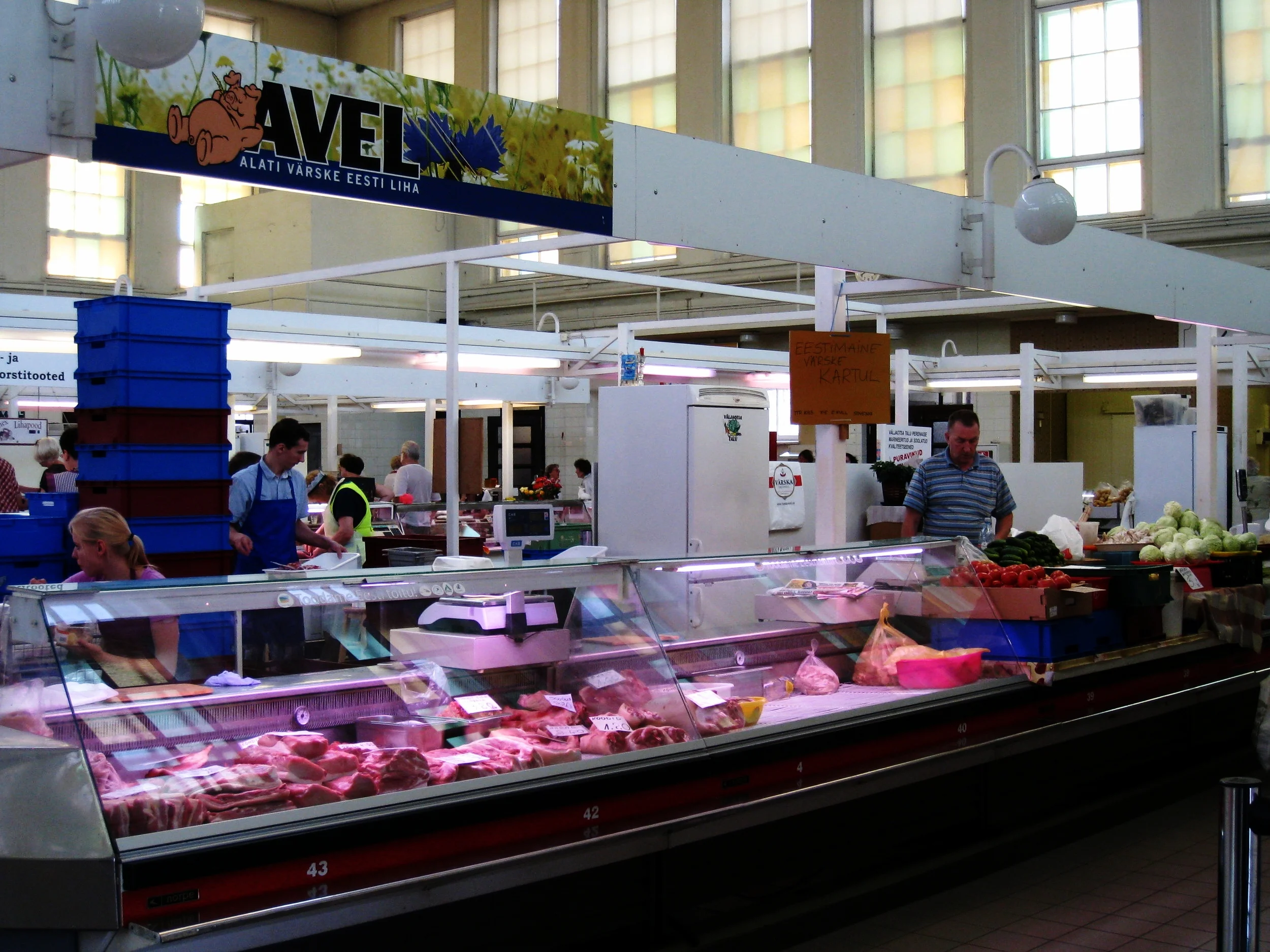  Tartu--Main Food Market--Interior 