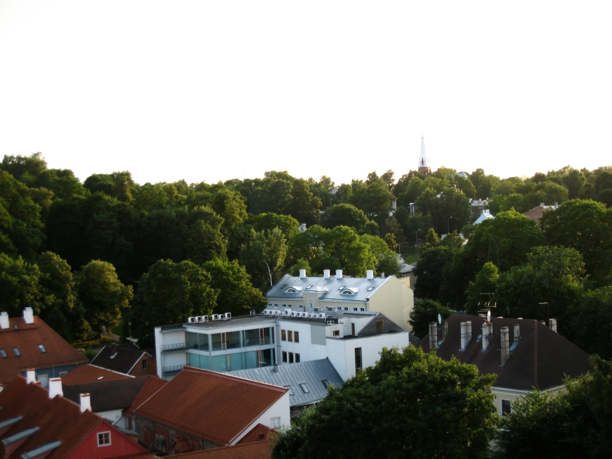  Tartu--Looking towards the university from St. Johns Church tower 