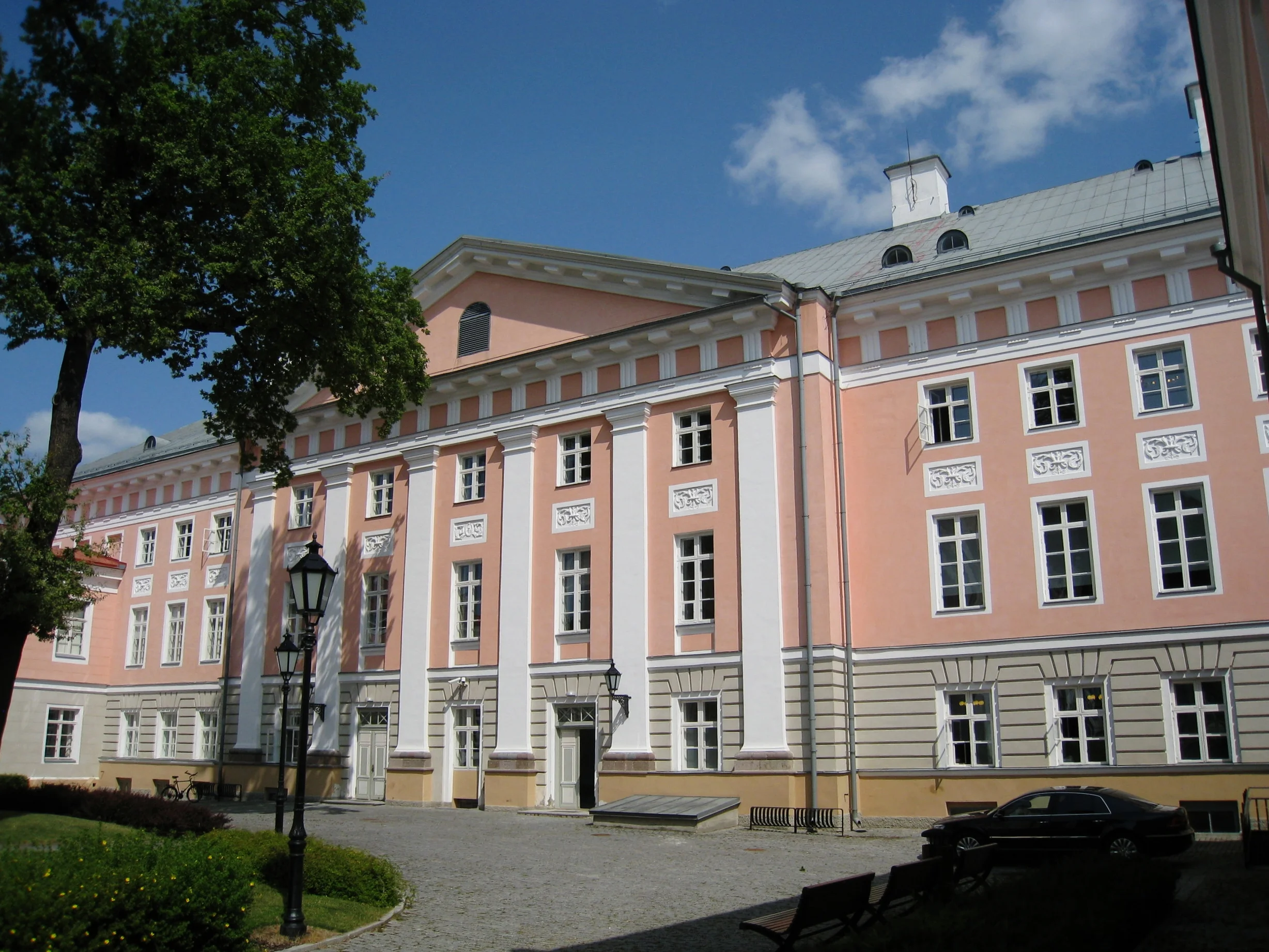  Tartu--Main University Administration Building--Rear 