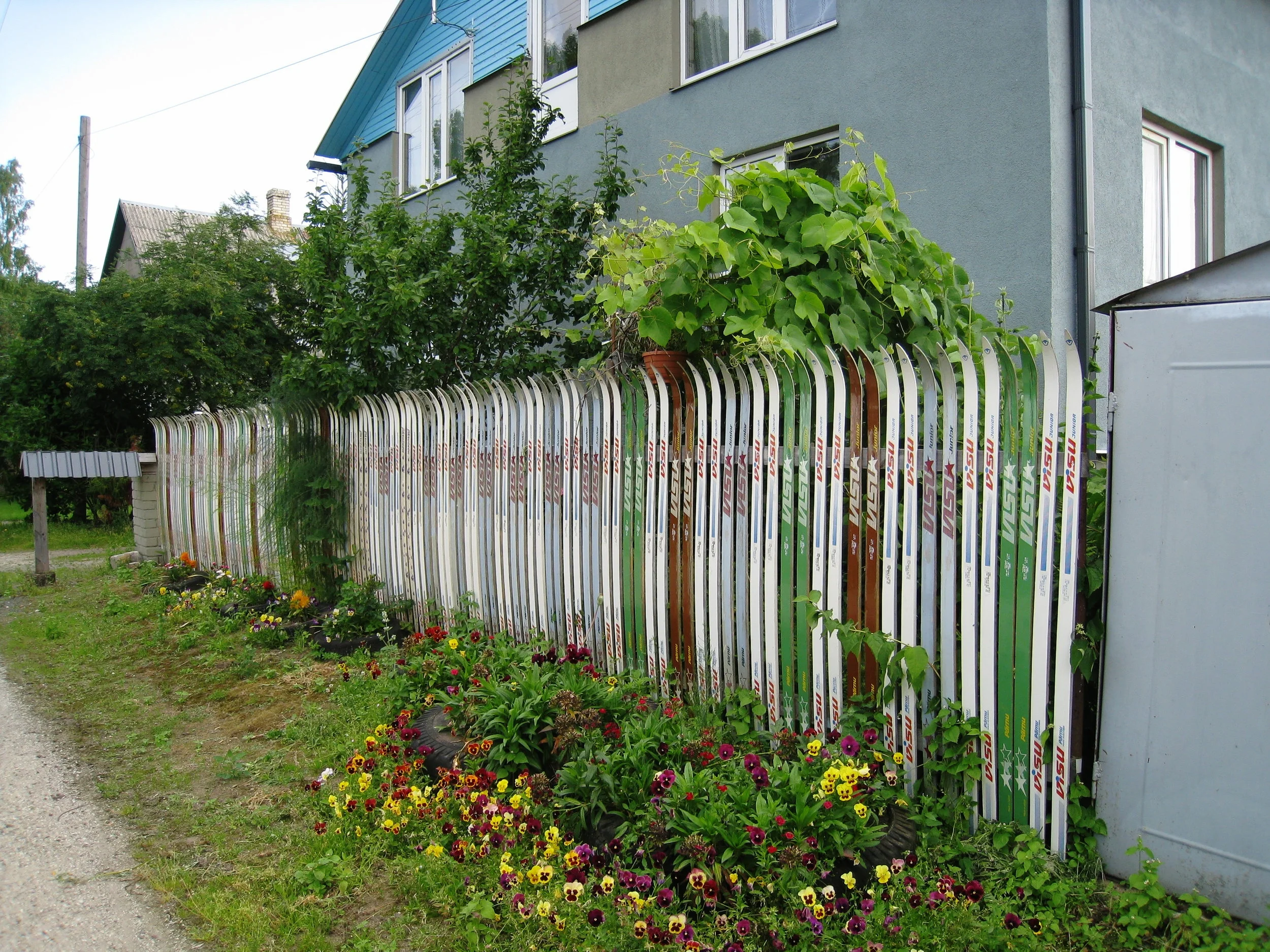  Tartu--On Lake Peipsi--Kolkja--Unique fence 